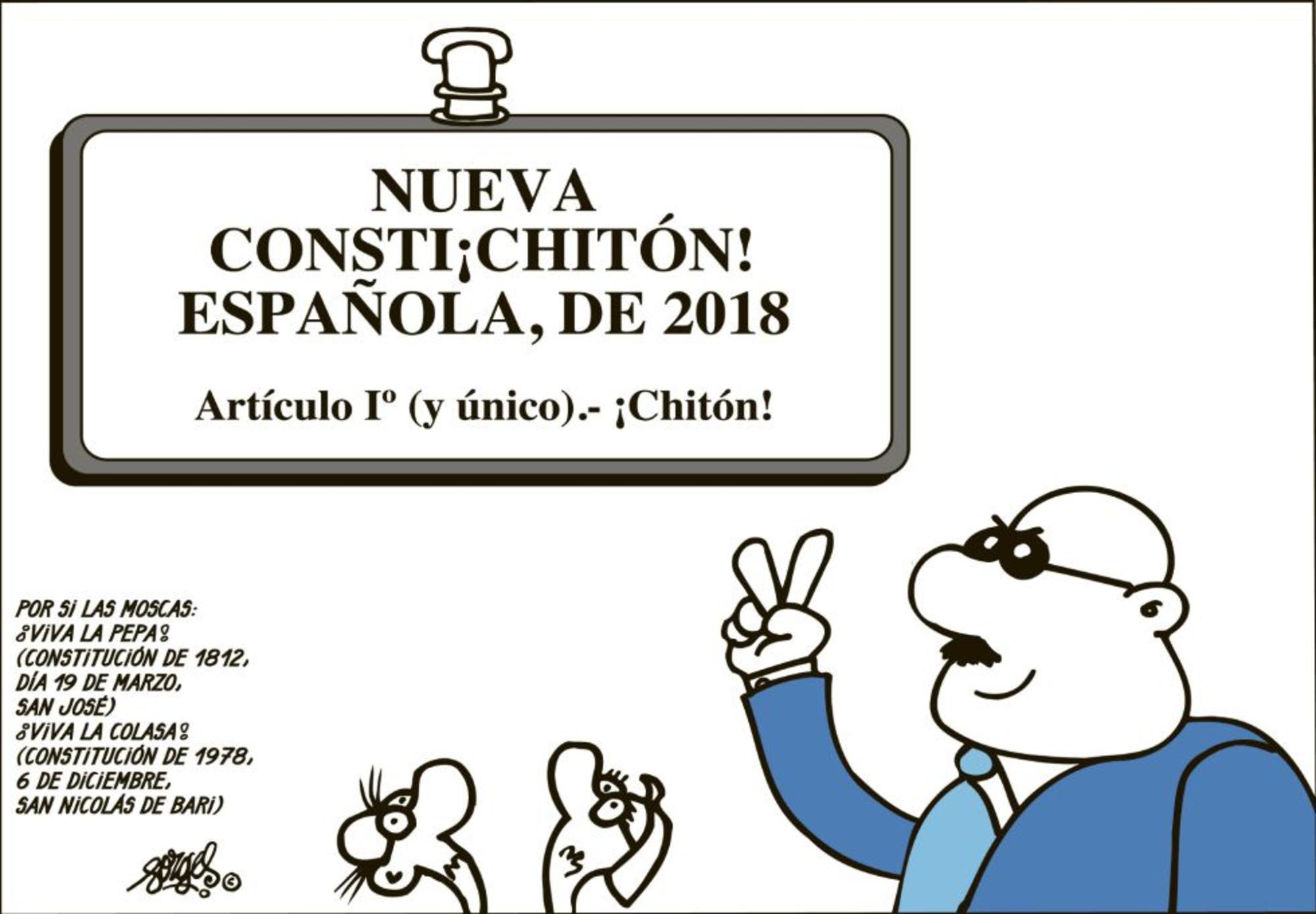 Viñeta de Forges publicada el 19 de marzo de 2012