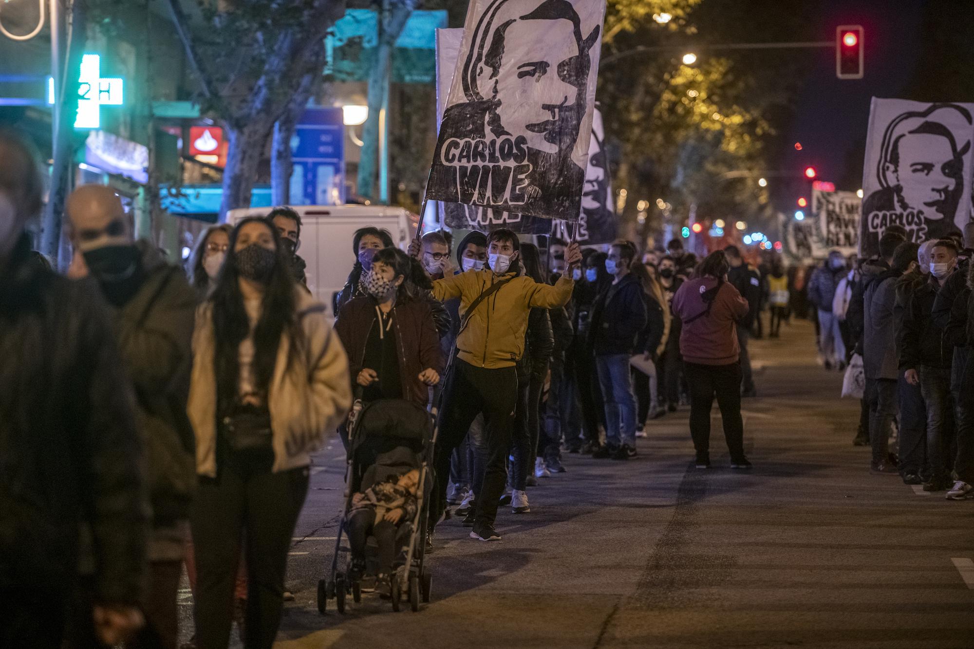 Manifestación antifascista Carlos Palomino 2020 - 2