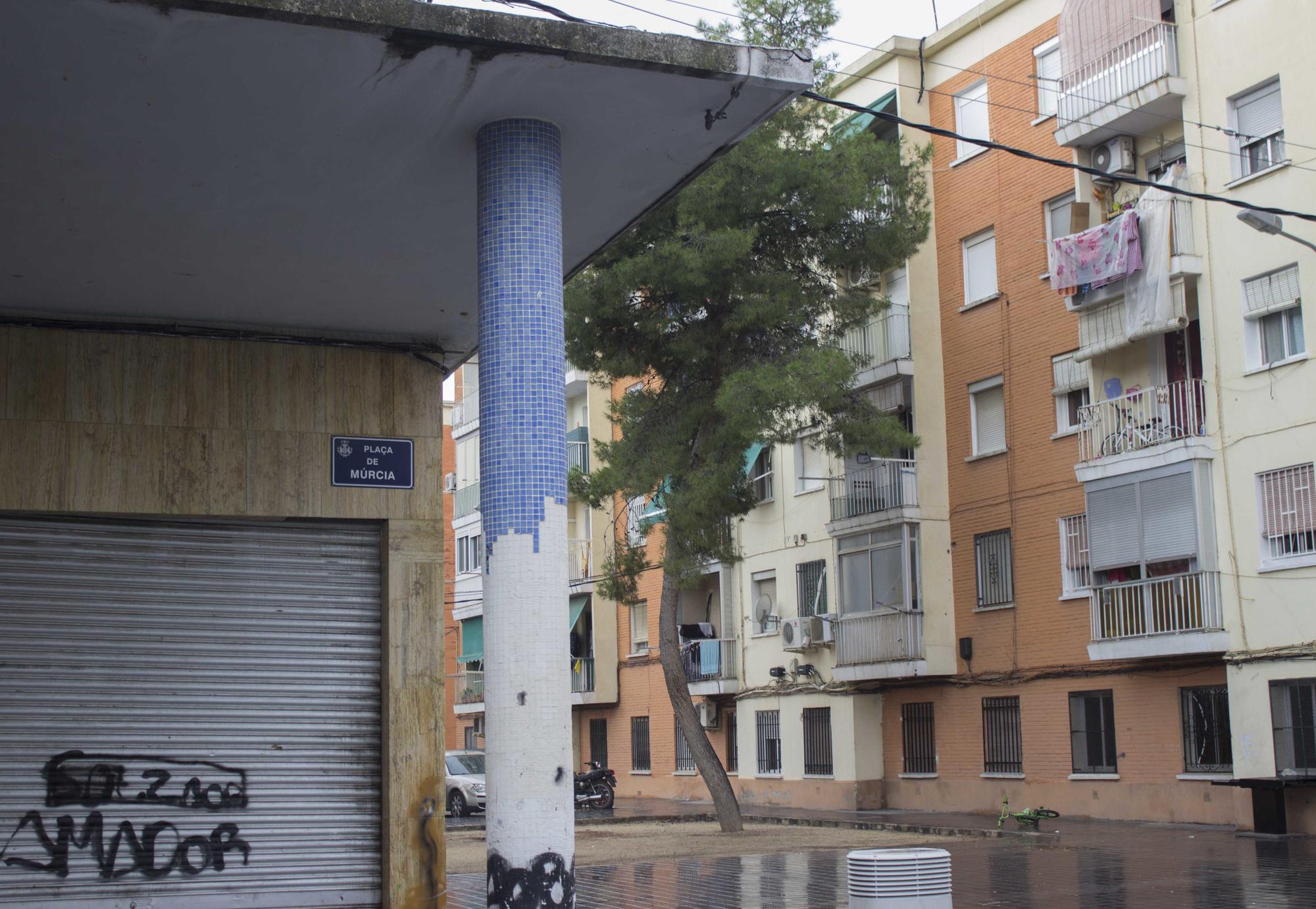 El poble murcià va ser un dels més solidaris amb la catàstrofe, el barri de la Fontsanta li ho reconeix nomenant així la plaça principal