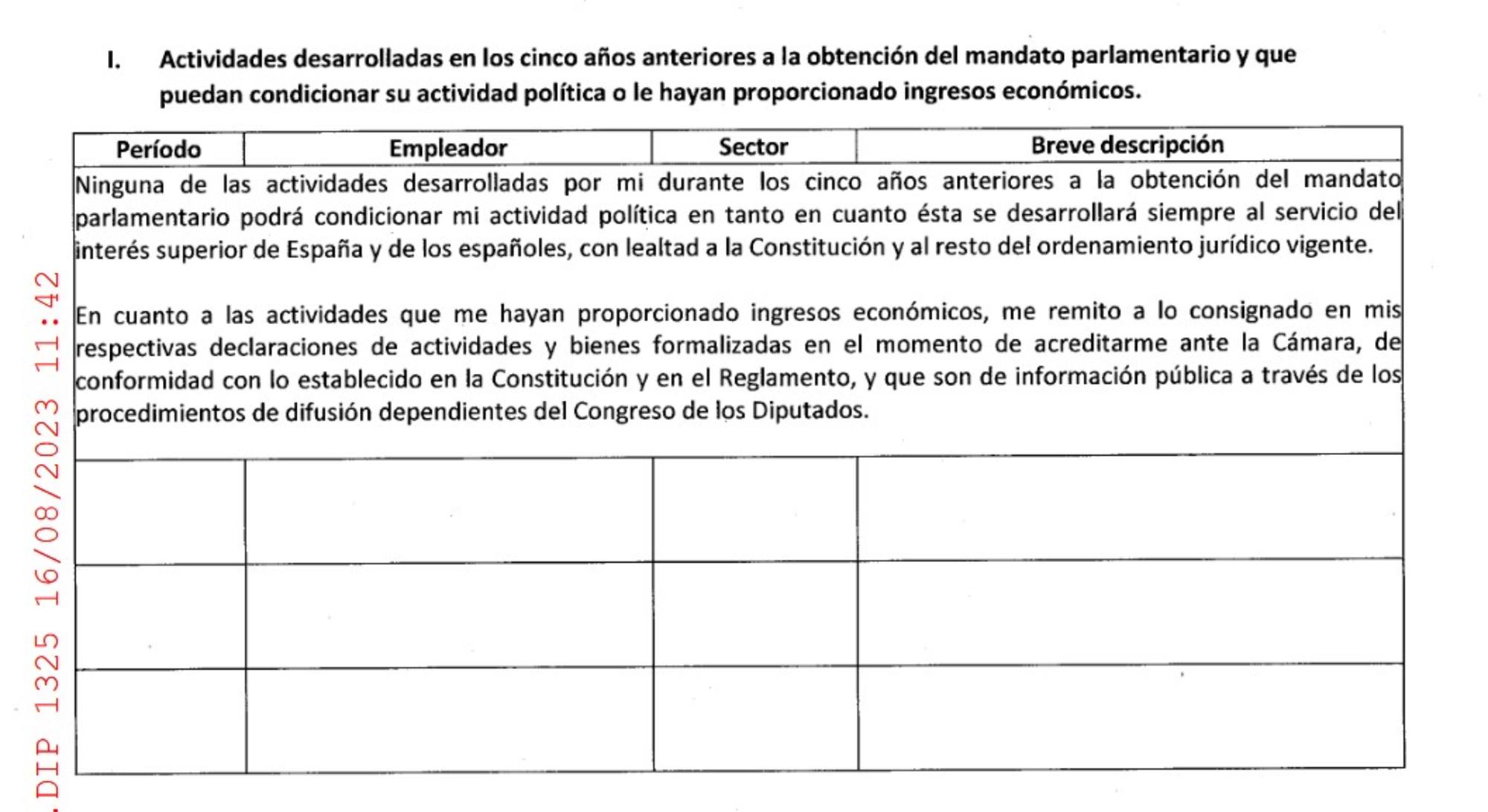 Declaración Abascal