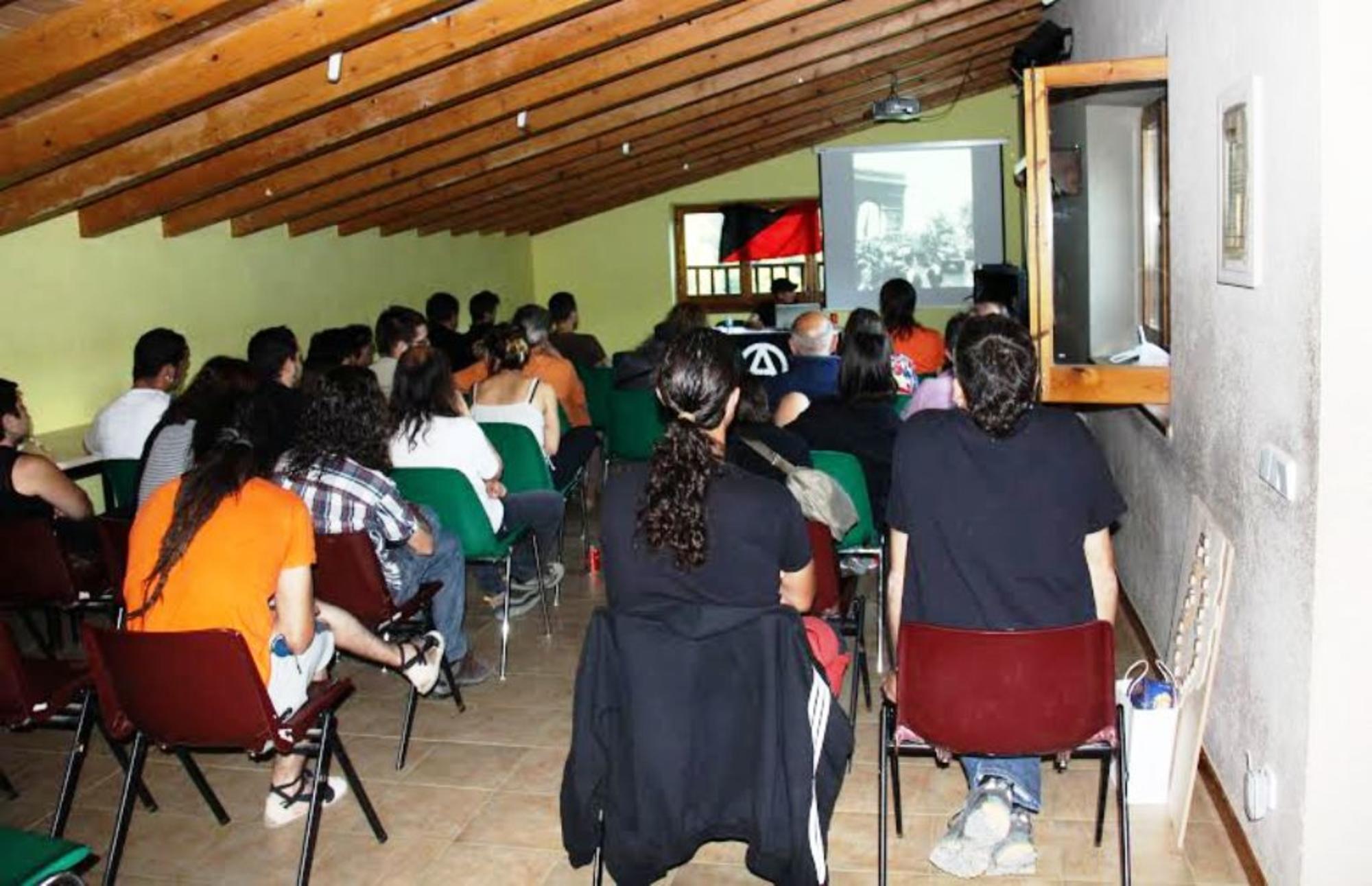 charla a les trinxeres