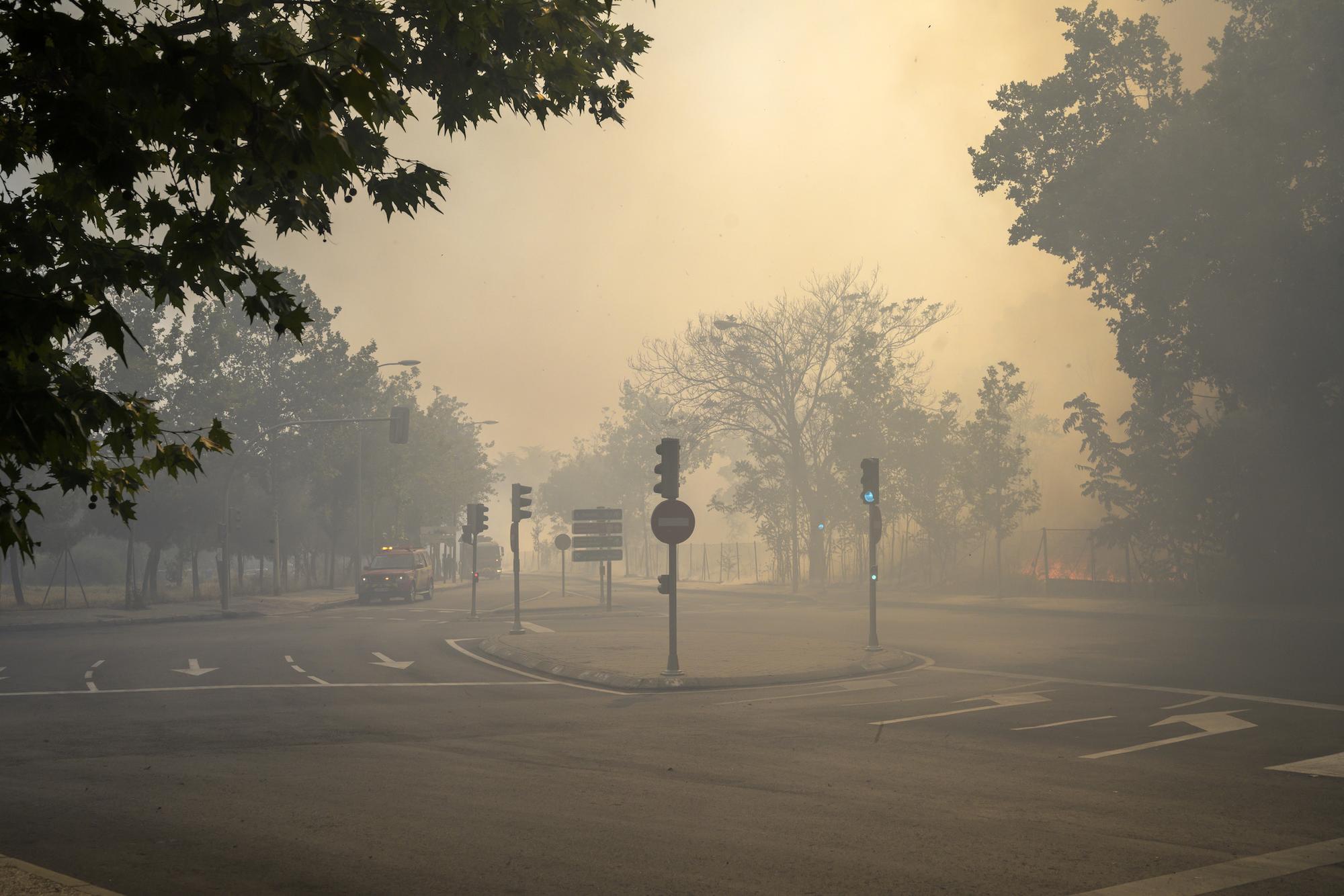 Segundo incendio en la Dehesa de la Villa de Madrid 3