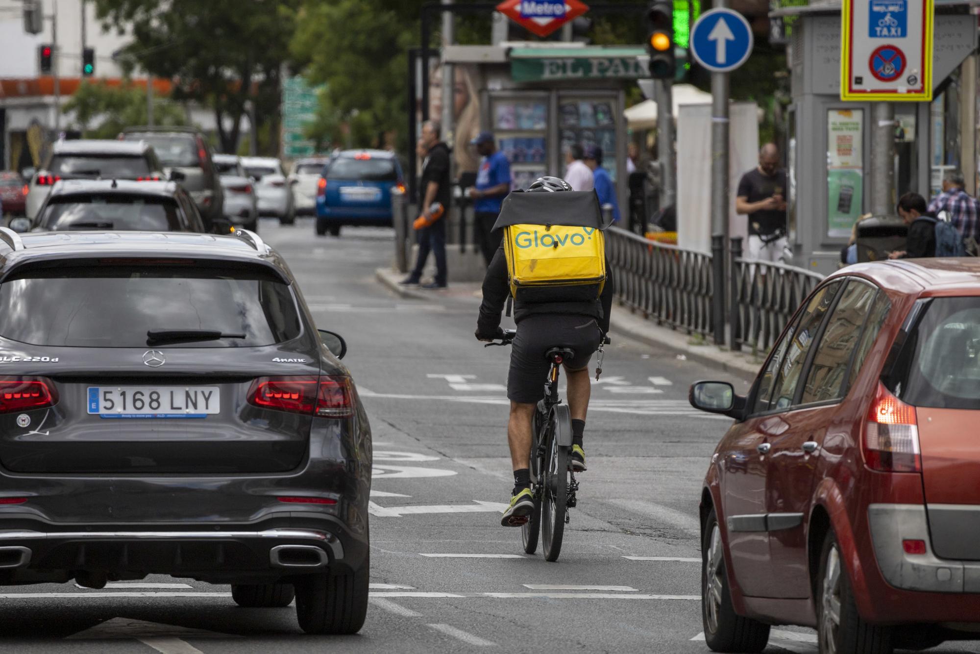 Rider de Glovo Bravo Murillo