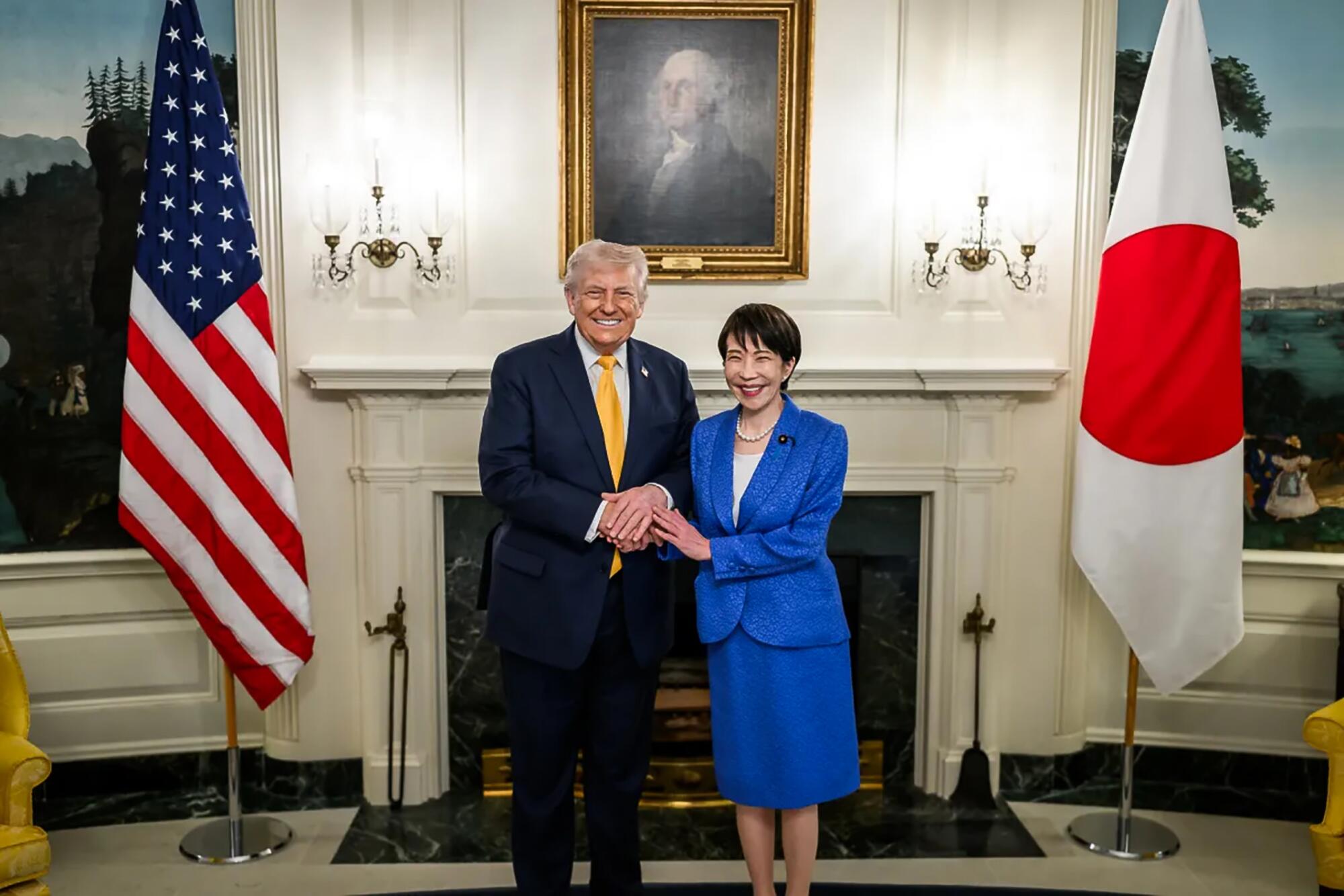 Sanae Takaichi Trump - 1