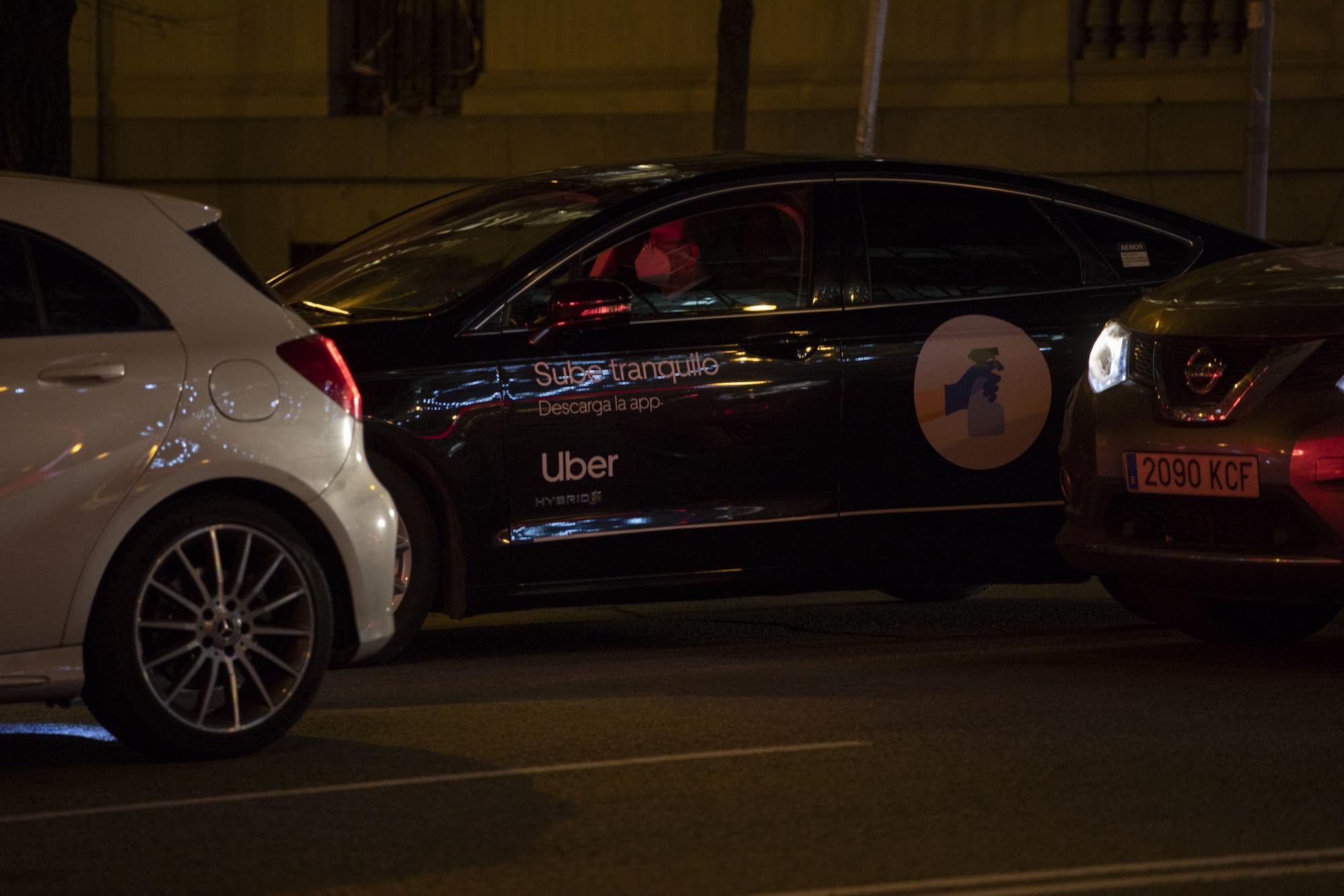 Uber en Madrid