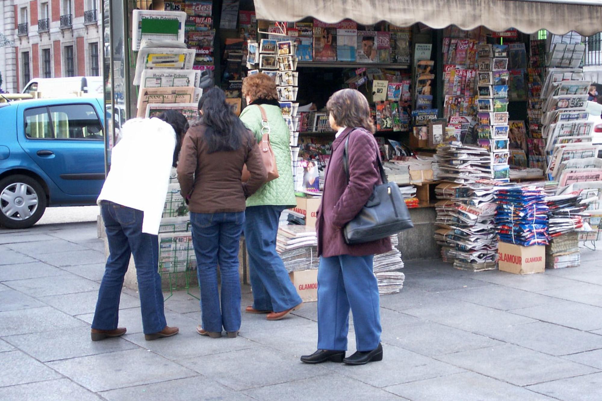 Kiosco de prensa