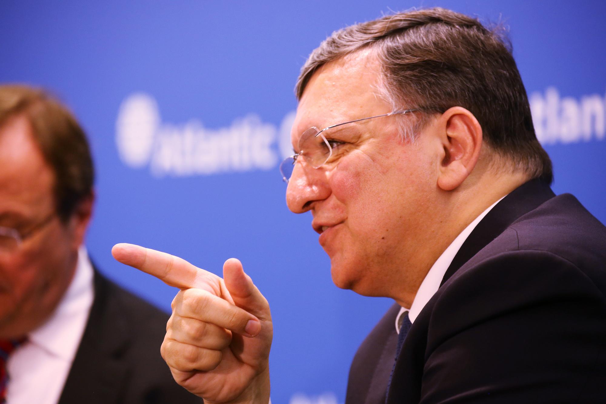 El ex presidente de la Comisión Europea, Durao Barroso, actualmente en Goldman Sachs