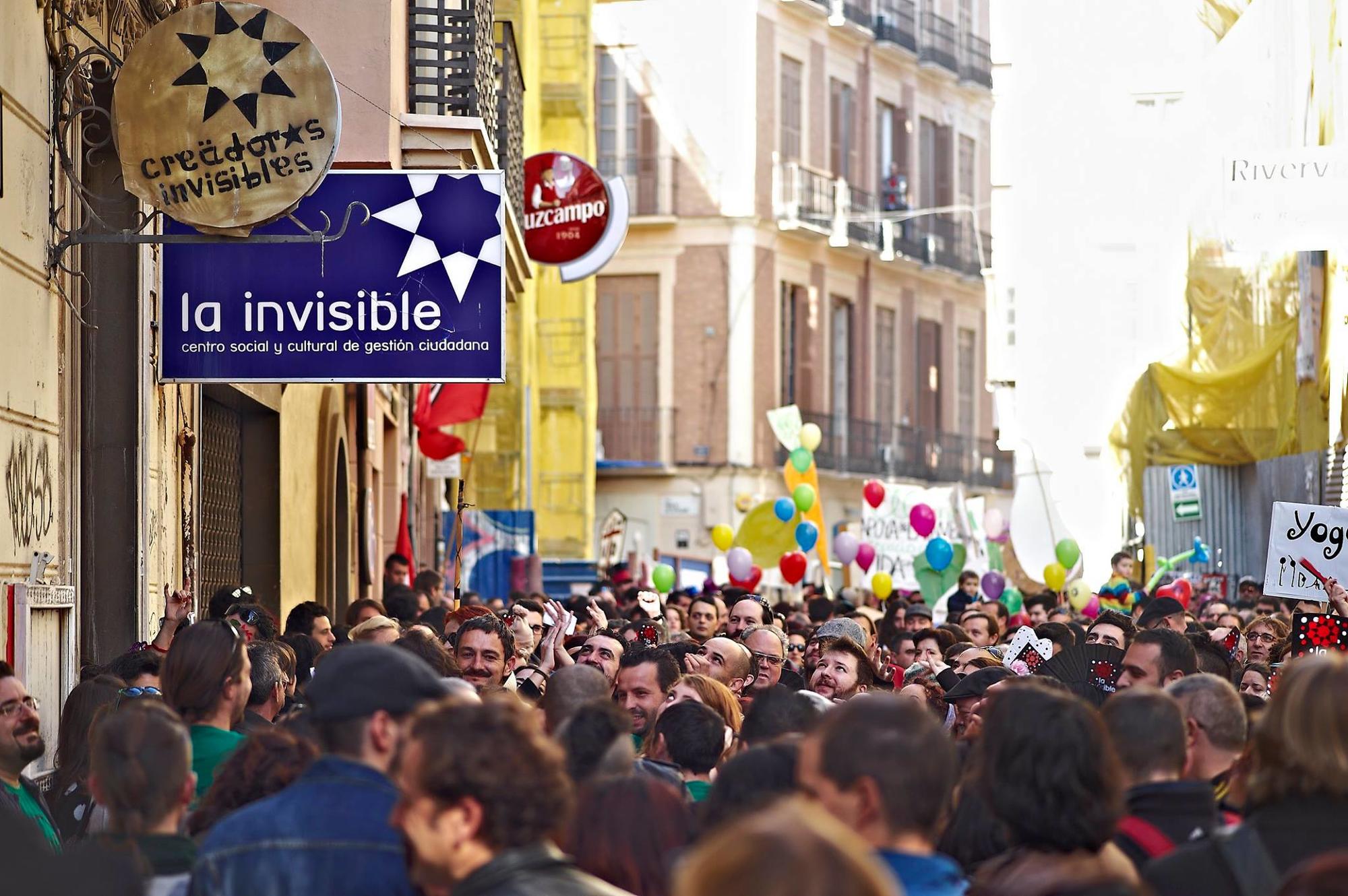 Manifestación Invisible 2015