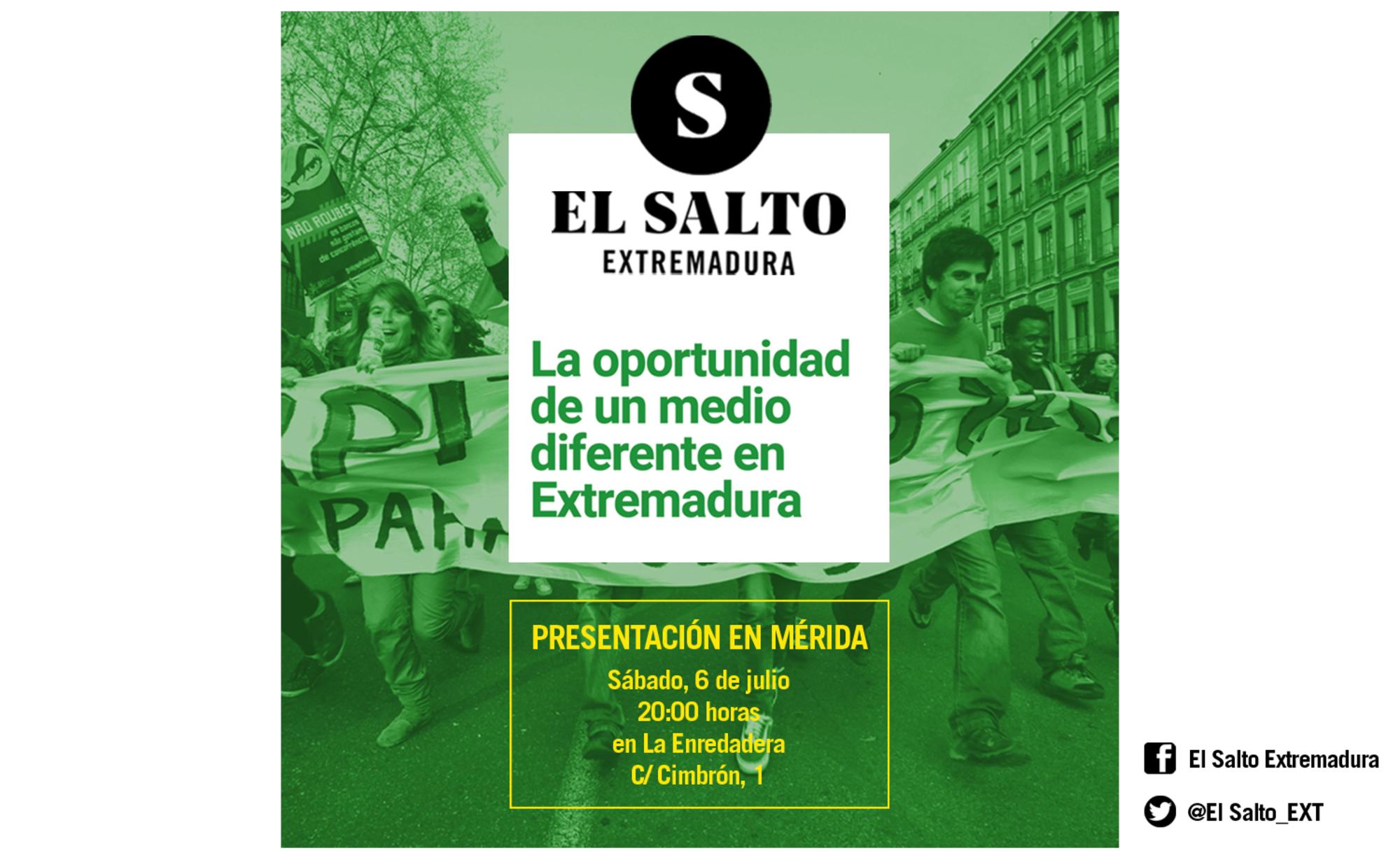 Presentación en Mérida Salto Extremadura