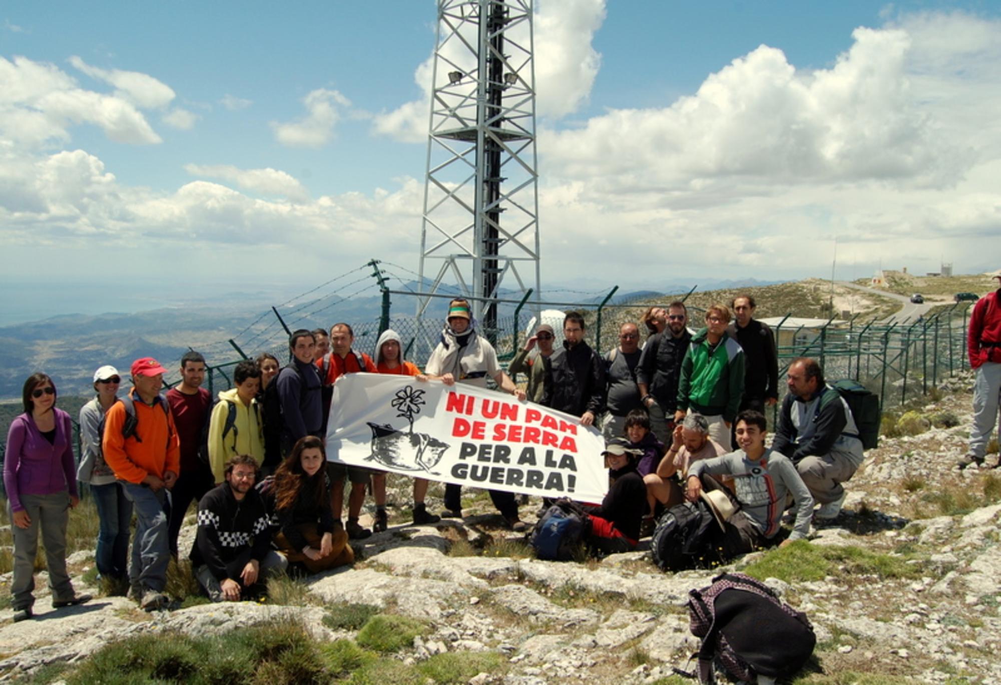 Antimilitarismo Marcha sierra