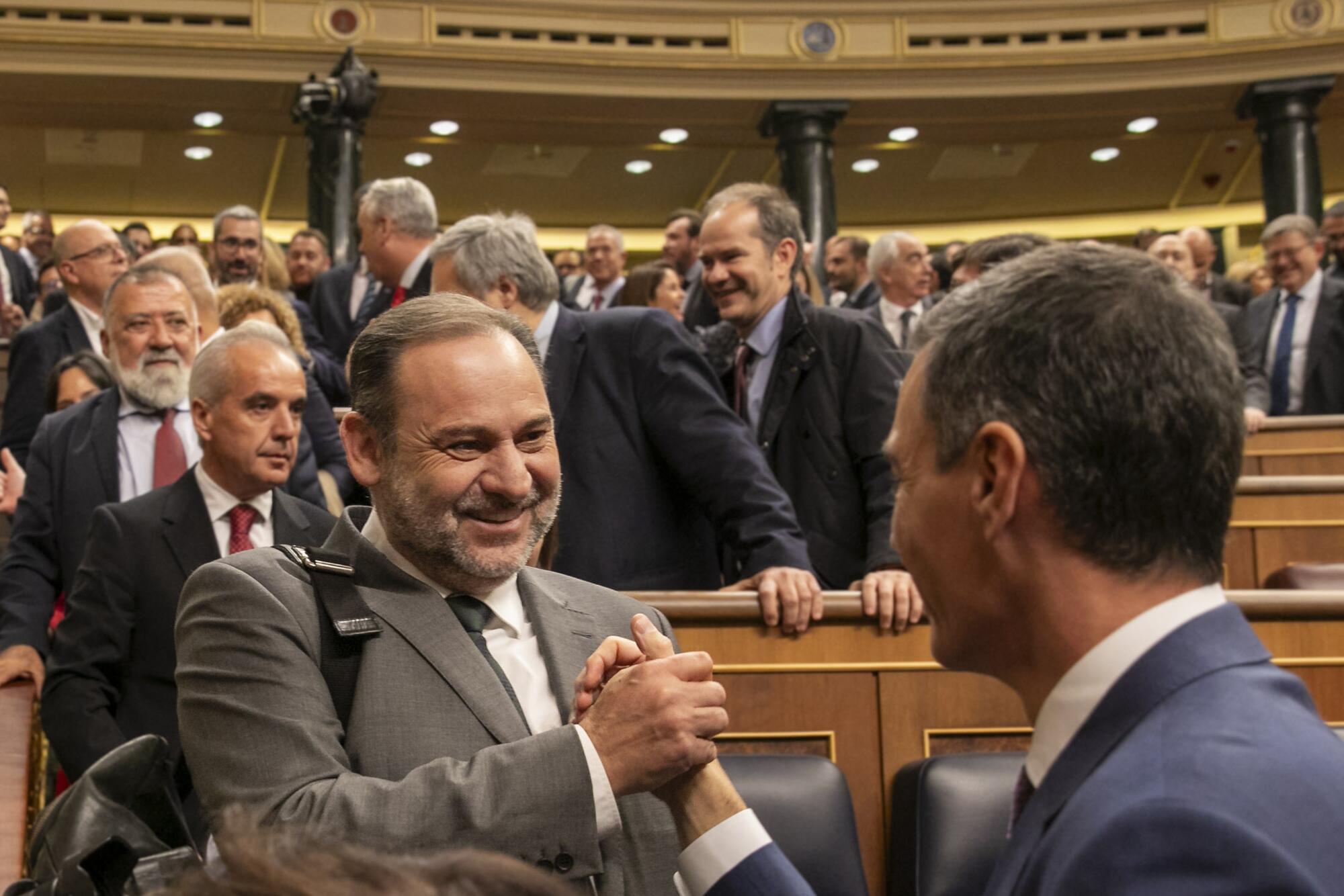 Investidura Pedro Sánchez (segunda jornada) Ábalos