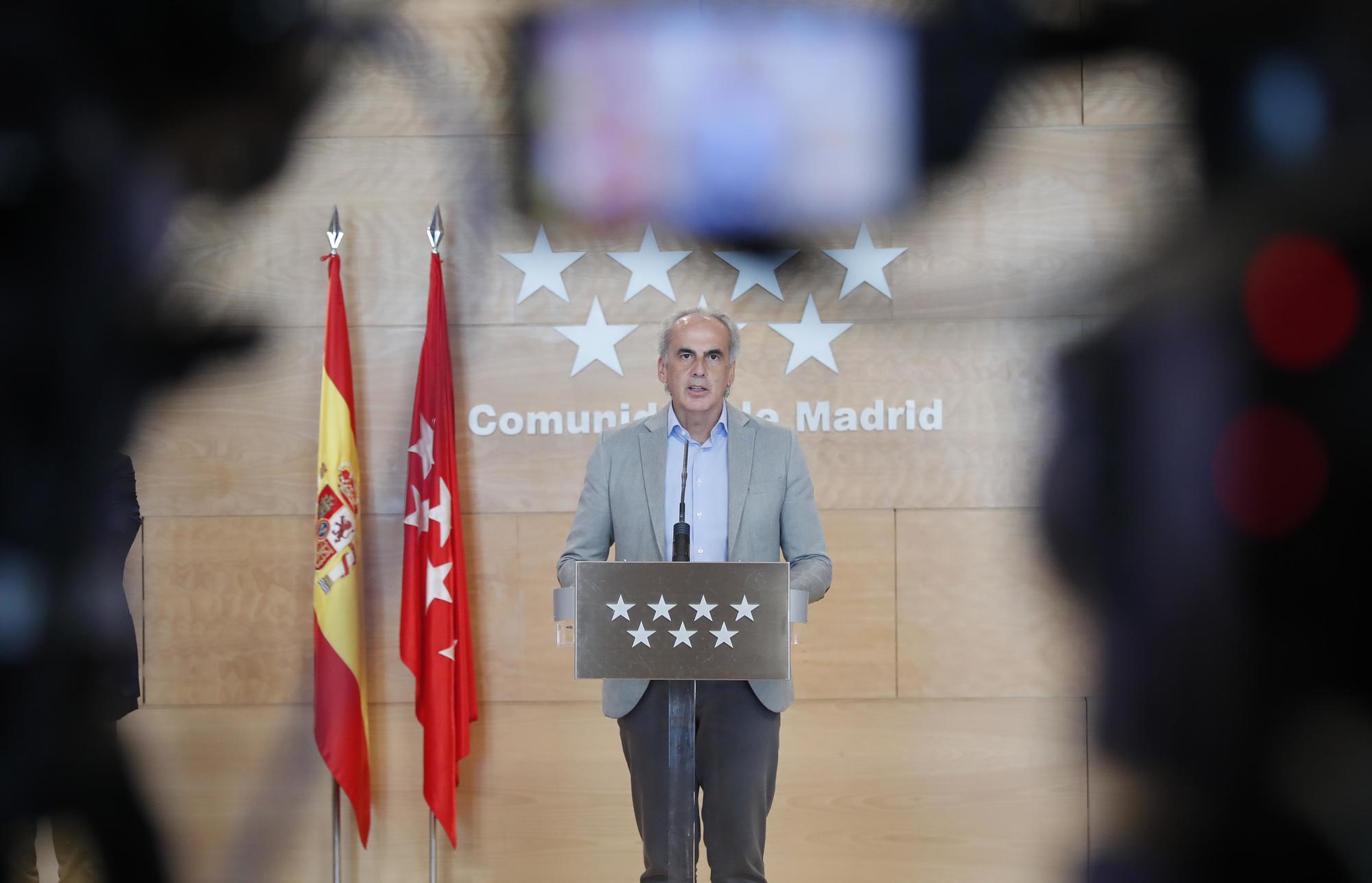 consejero de Sanidad Enrique Ruiz Escudero Madrid