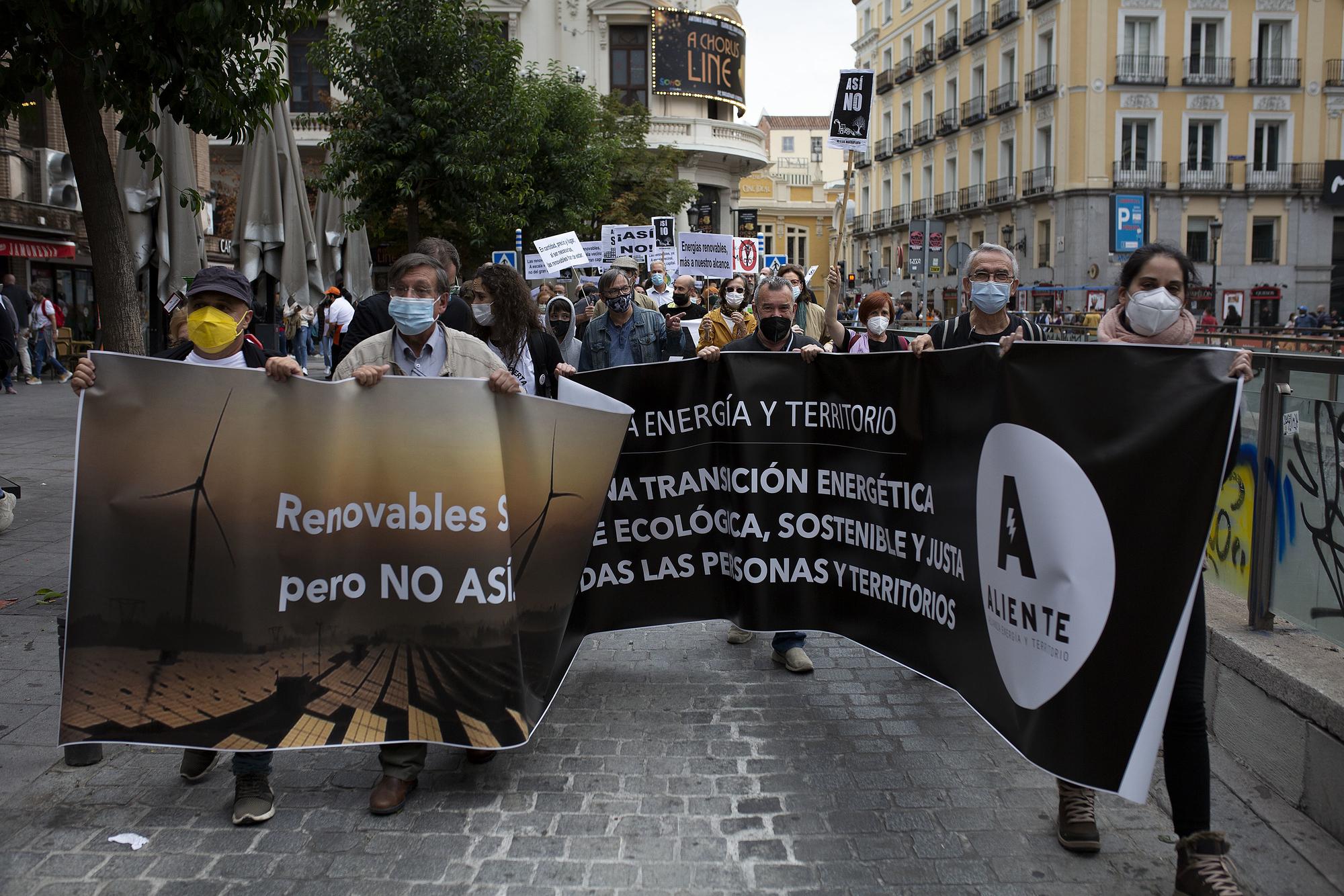 Manifestación Alianza Energía y Territorio - 7