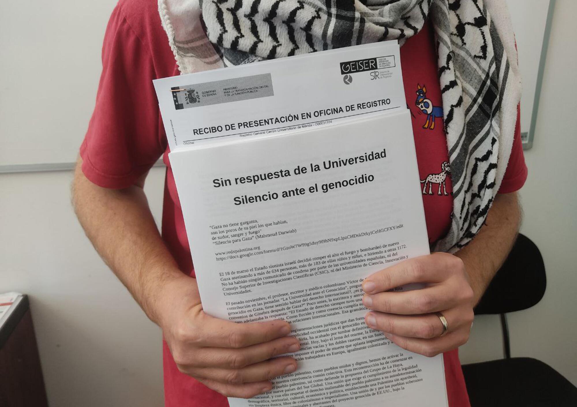 UEx contra el genocidio
