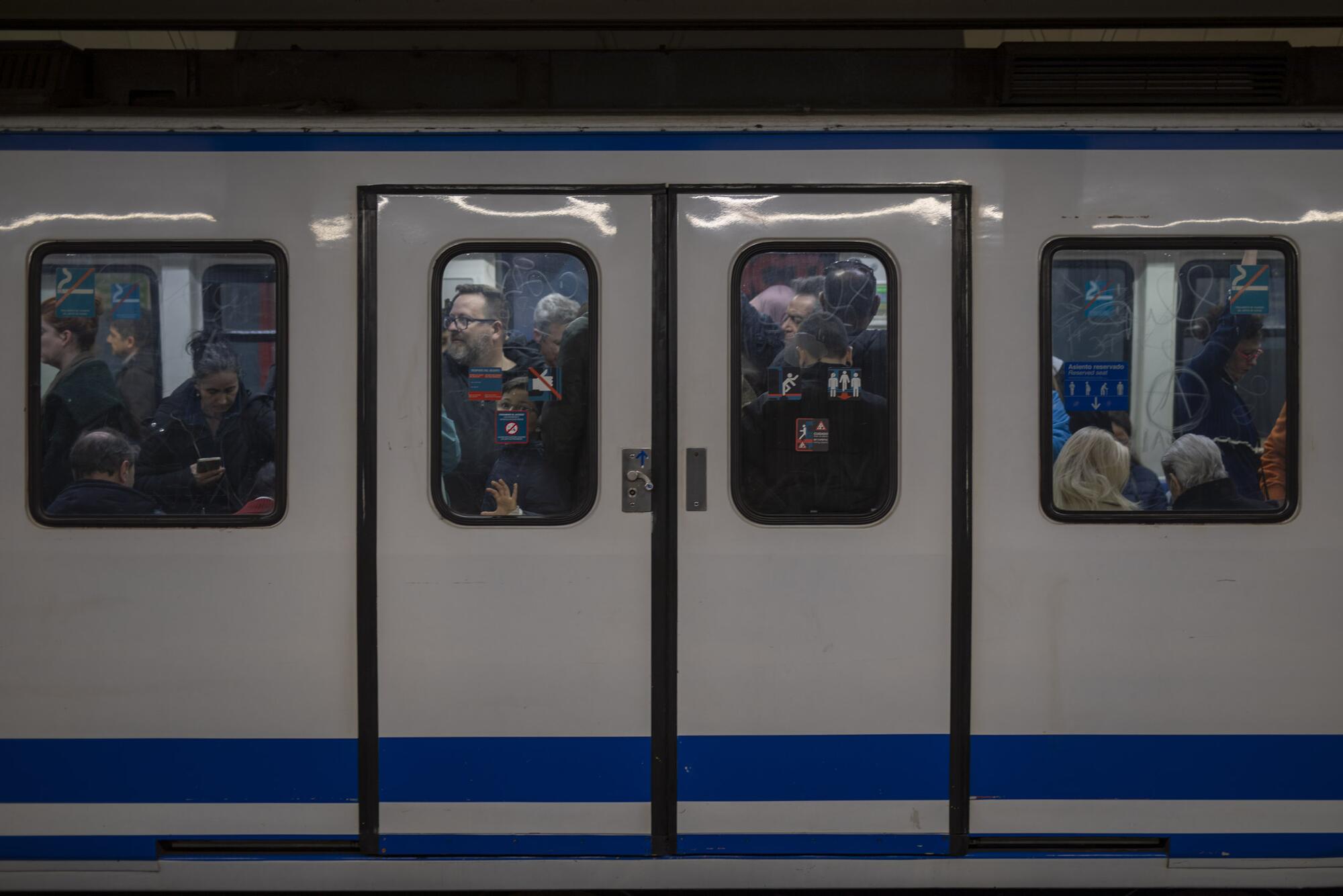 Vagón de Metro de Madrid