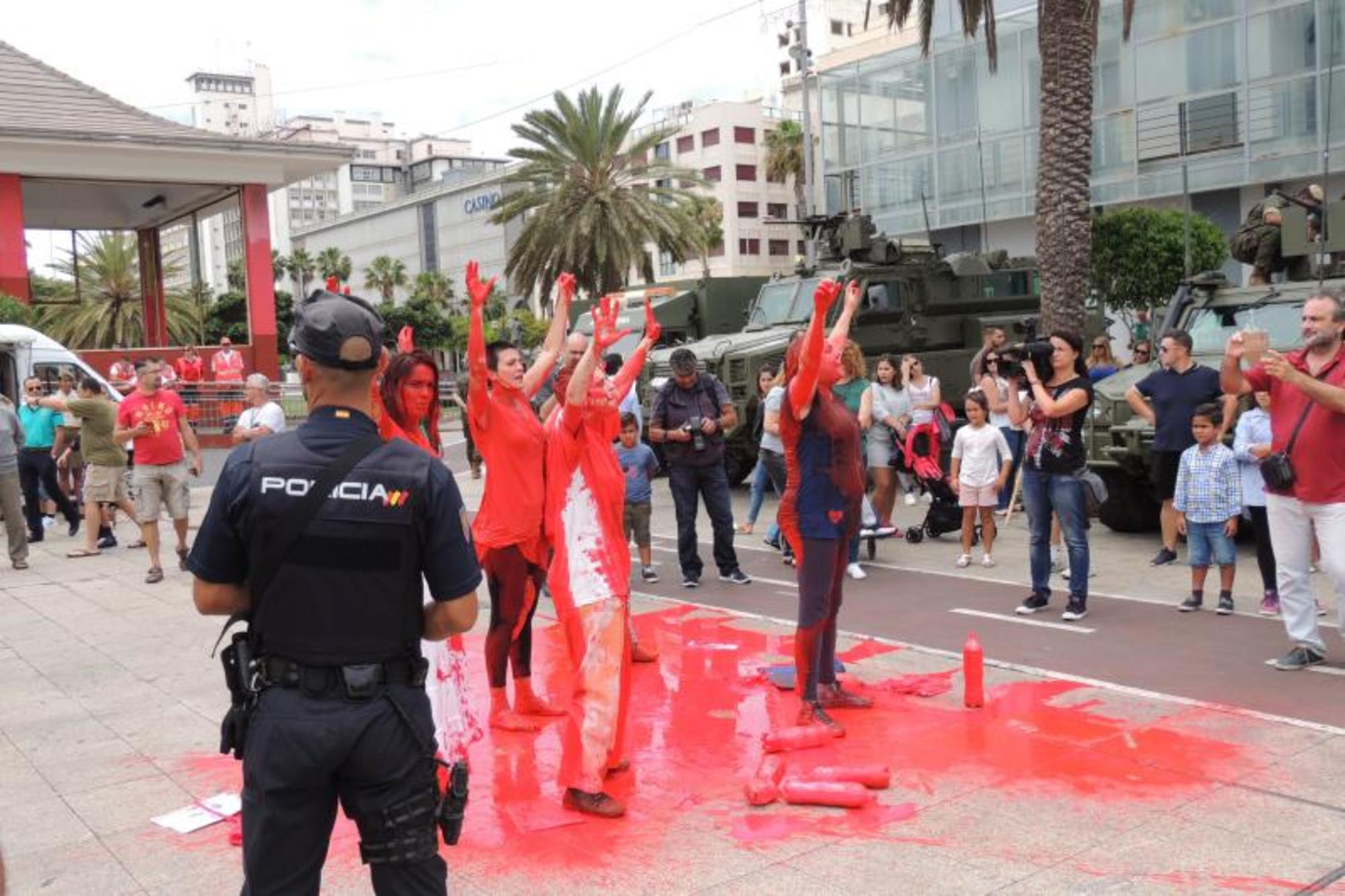 Acción en Las Palmas