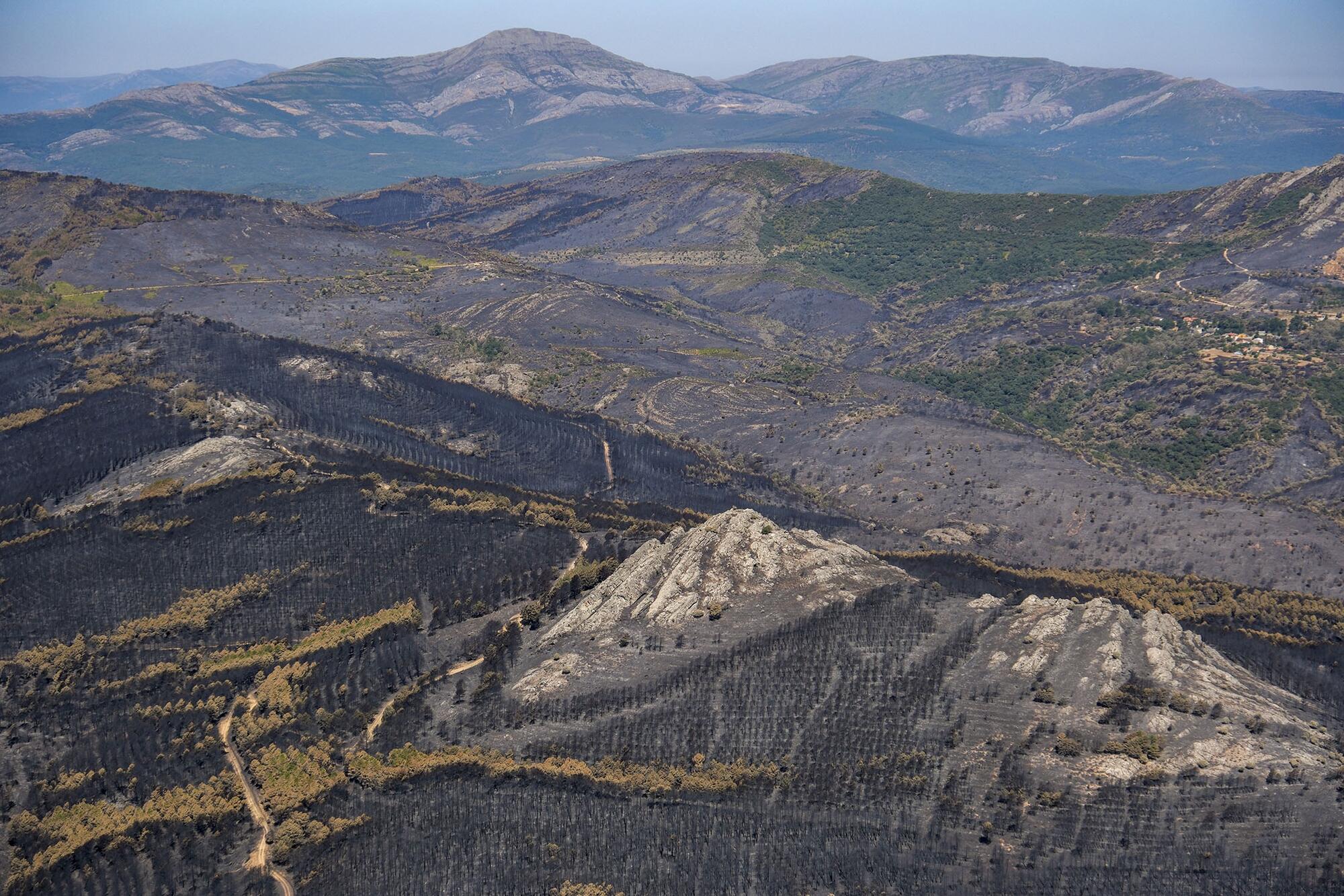 Fotografia aerea grandes incendios forestales  - 12