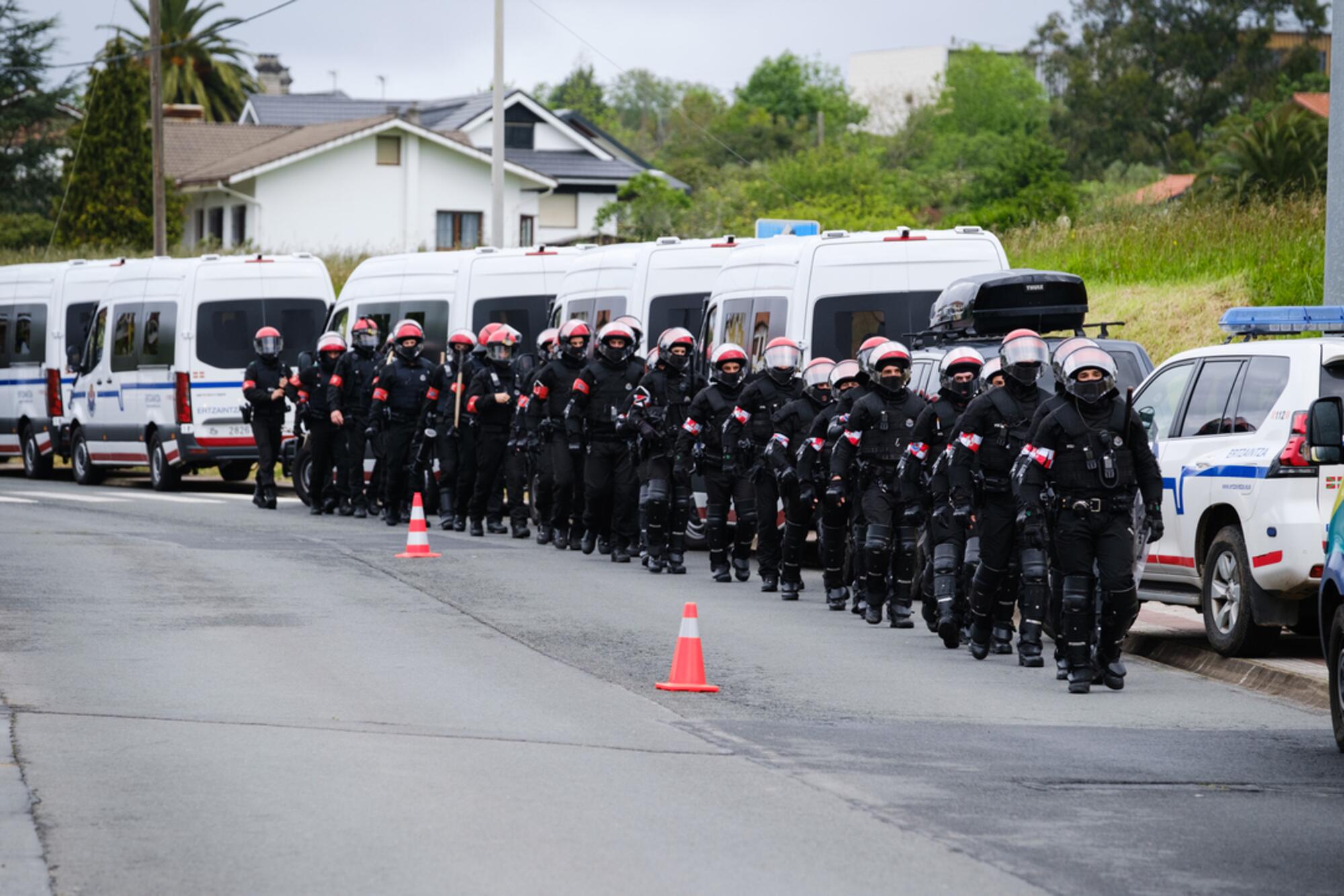 Despliegue Ertzaintza Otxantegi