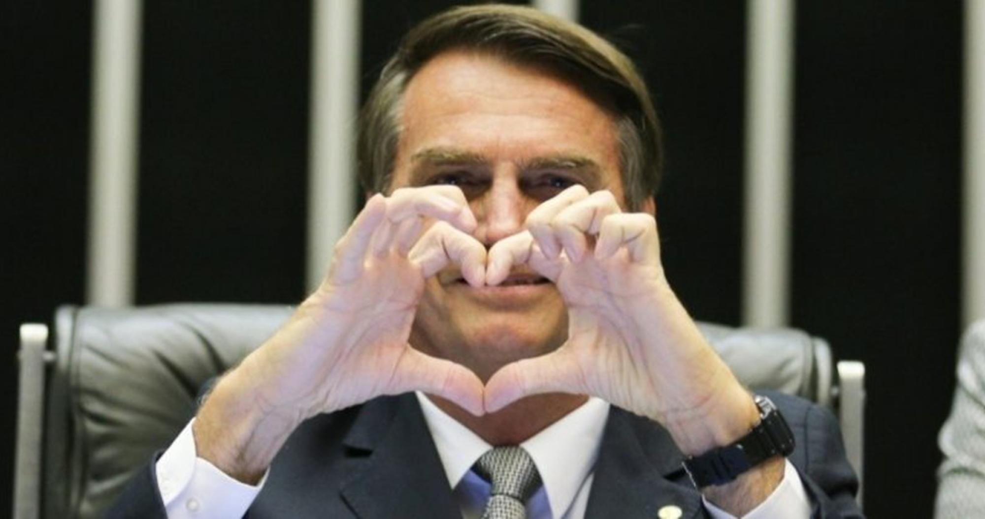 Bolsonaro corazón