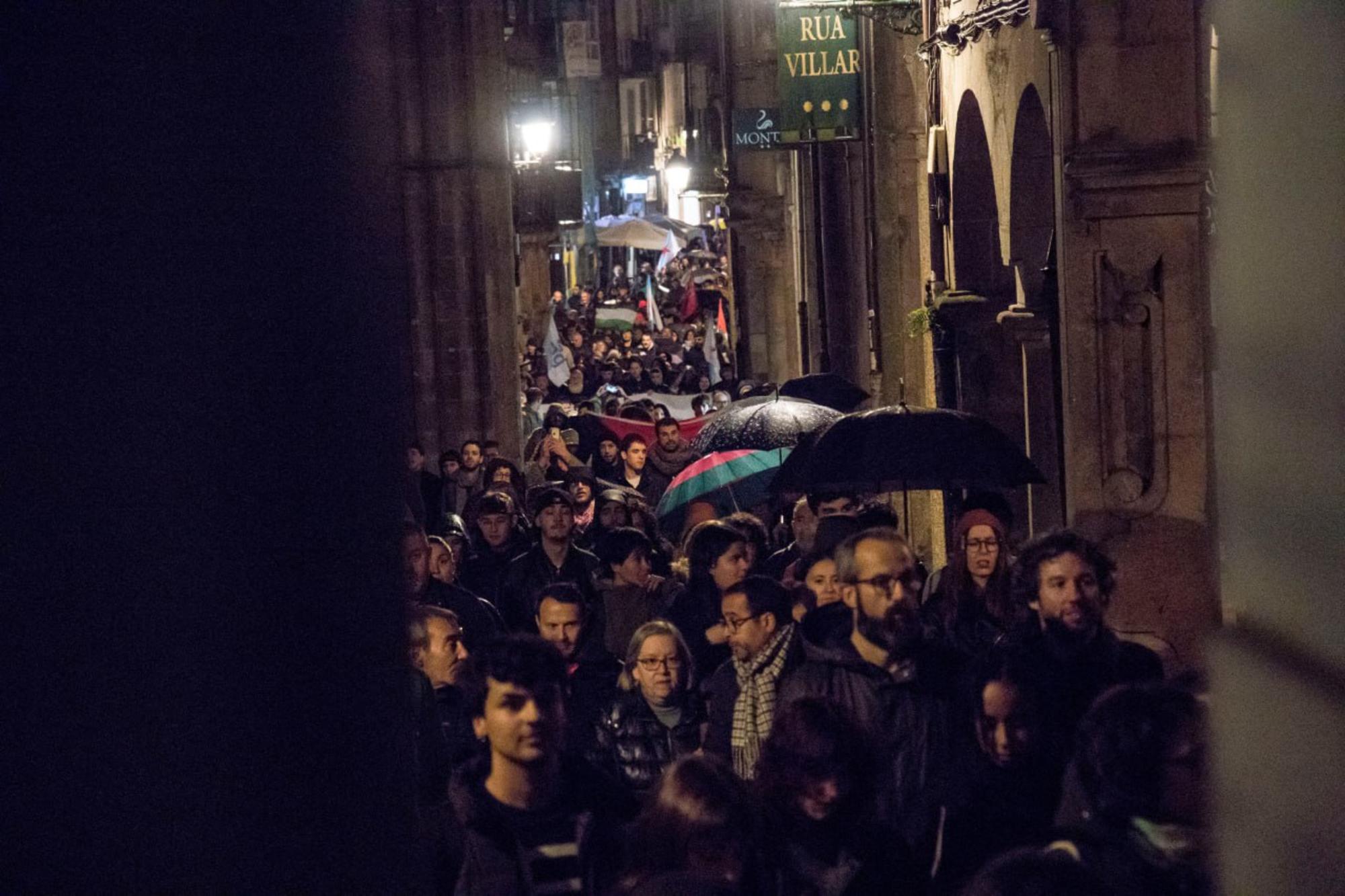 Manifestación palestina galiza 6 de novembro - 2