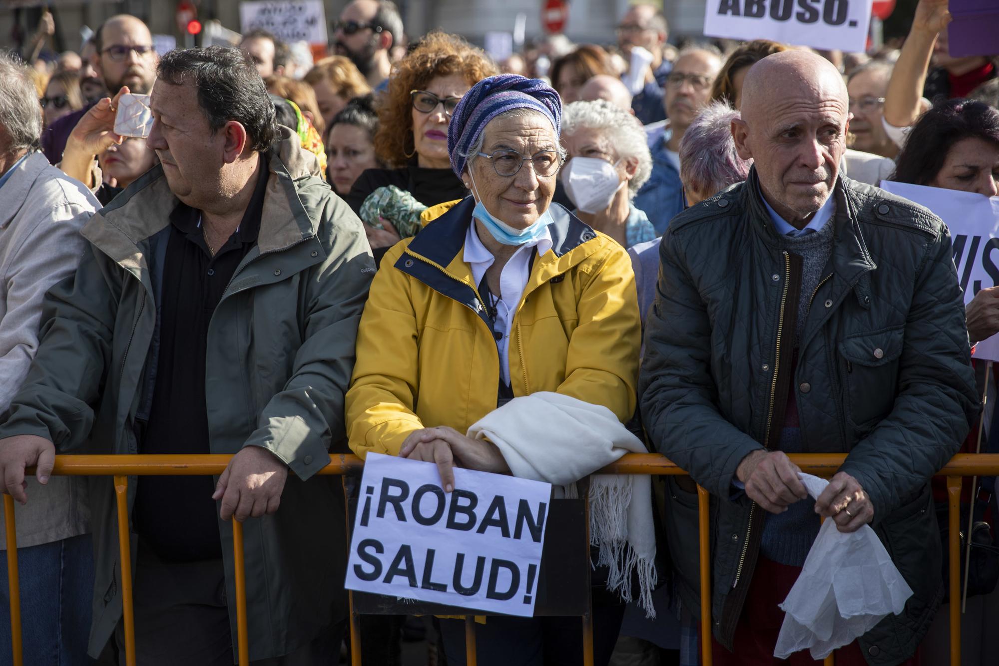 Manifestación por la Sanidad Pública en Madrid - 15