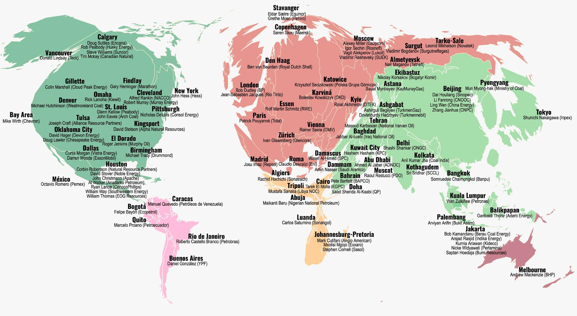 mapa cien contaminantes