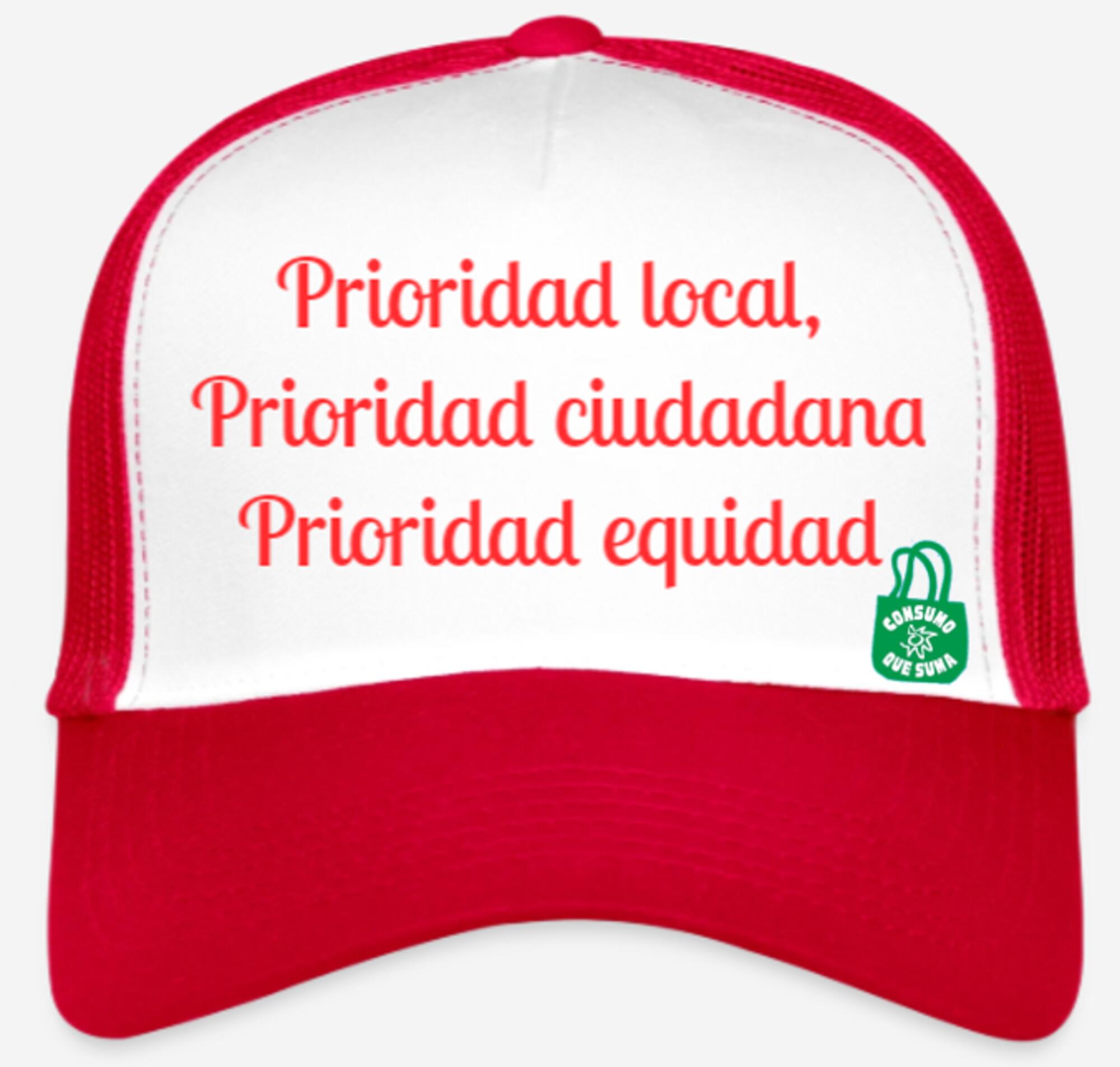 Gorra ConsumoQueSuma