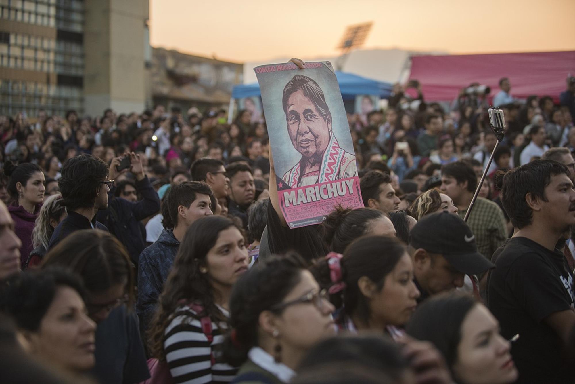 Marichuy en la UNAM