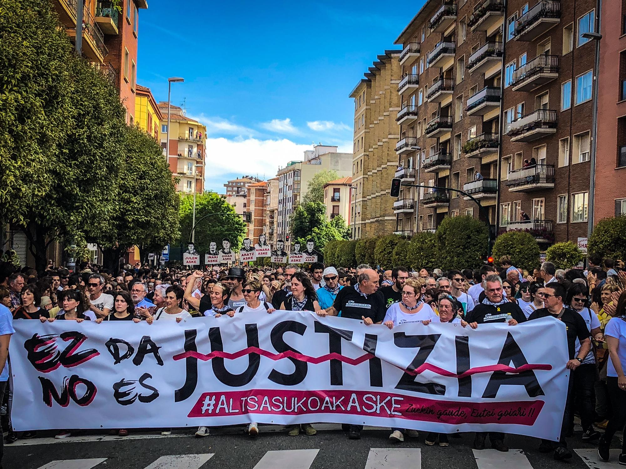 Altsasu mani junio
