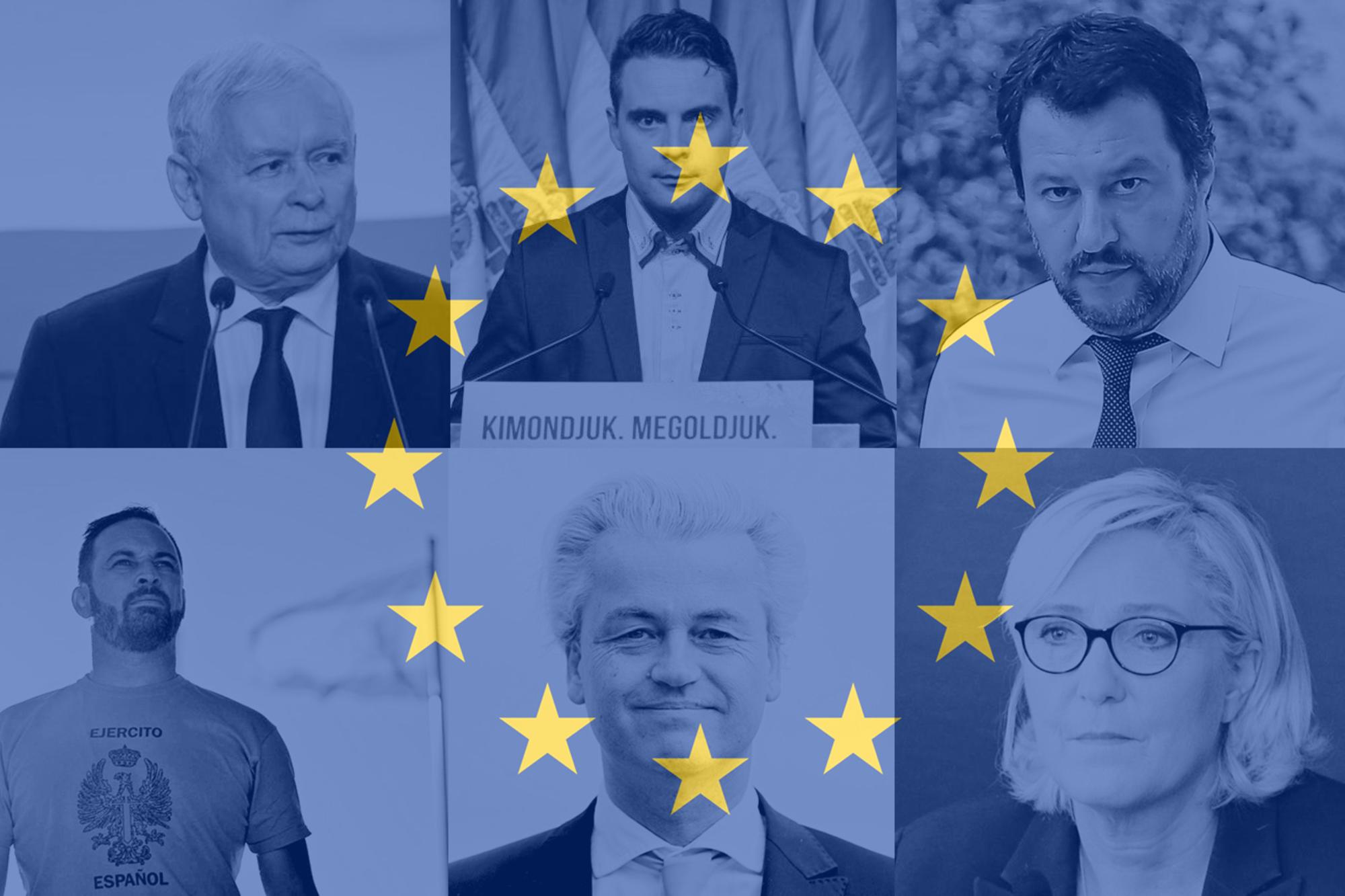 Lideres fascistas Europa