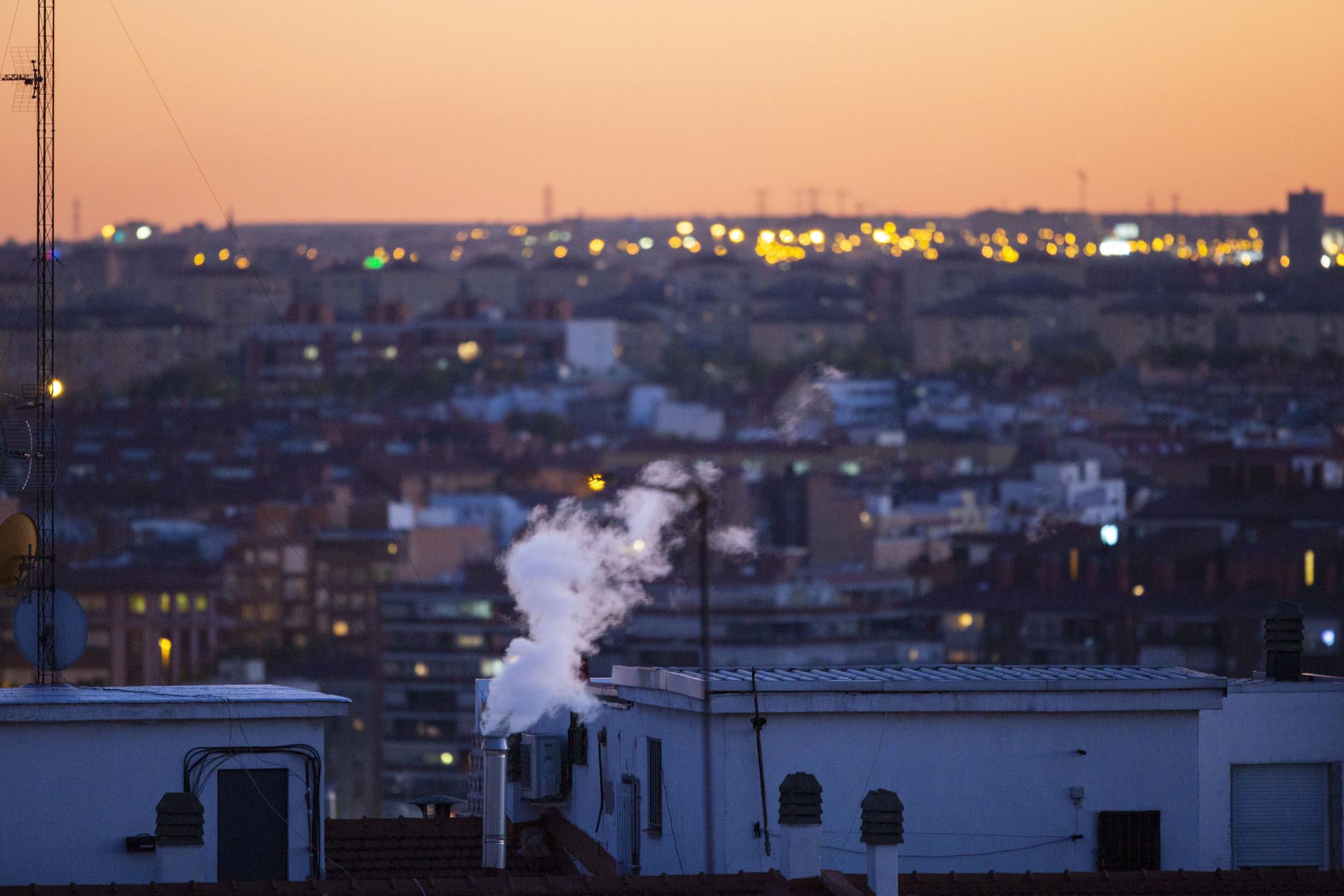 Humo chimenea