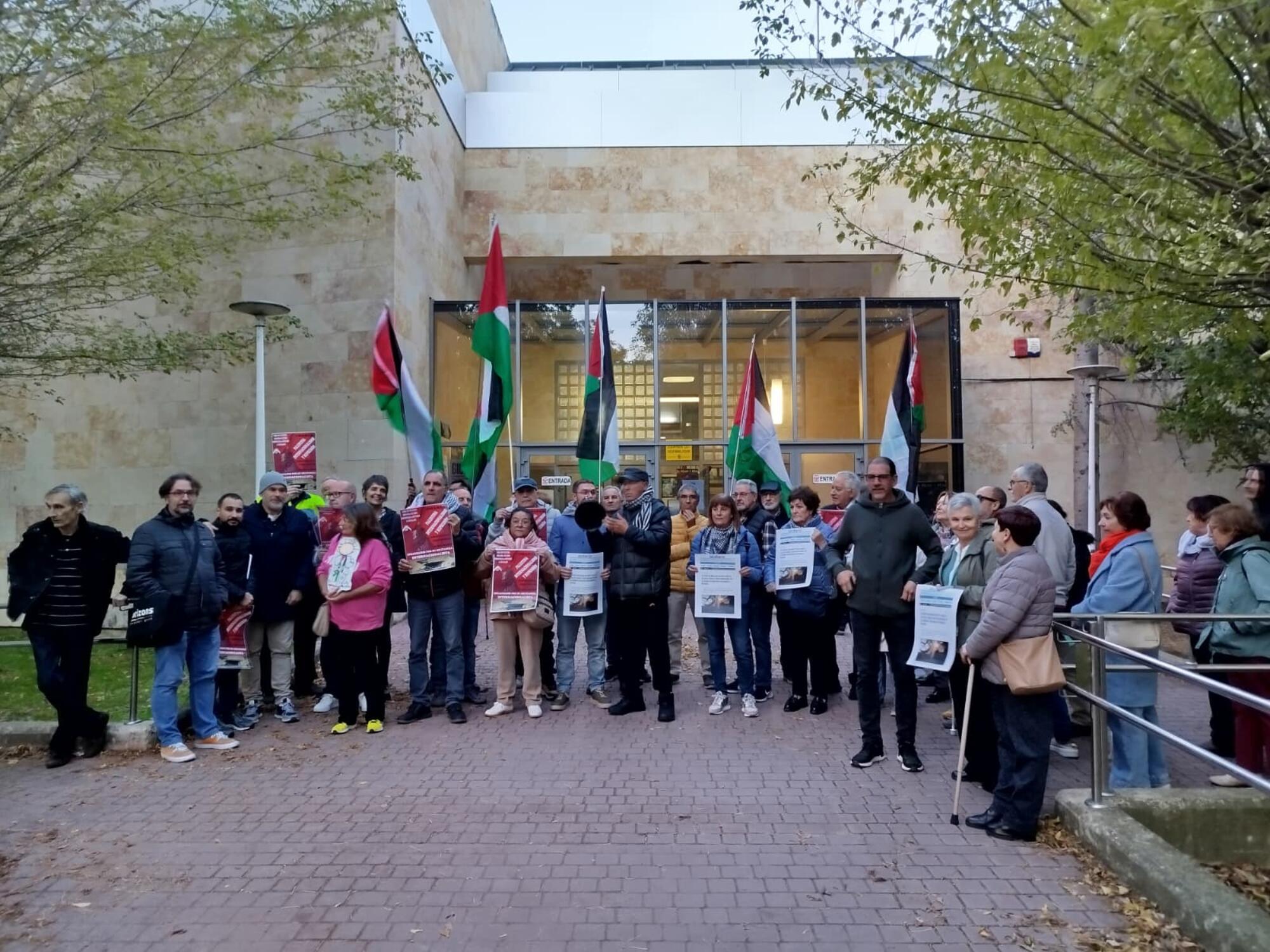 Cancelación Conferencia por Palestina miranda de ebro