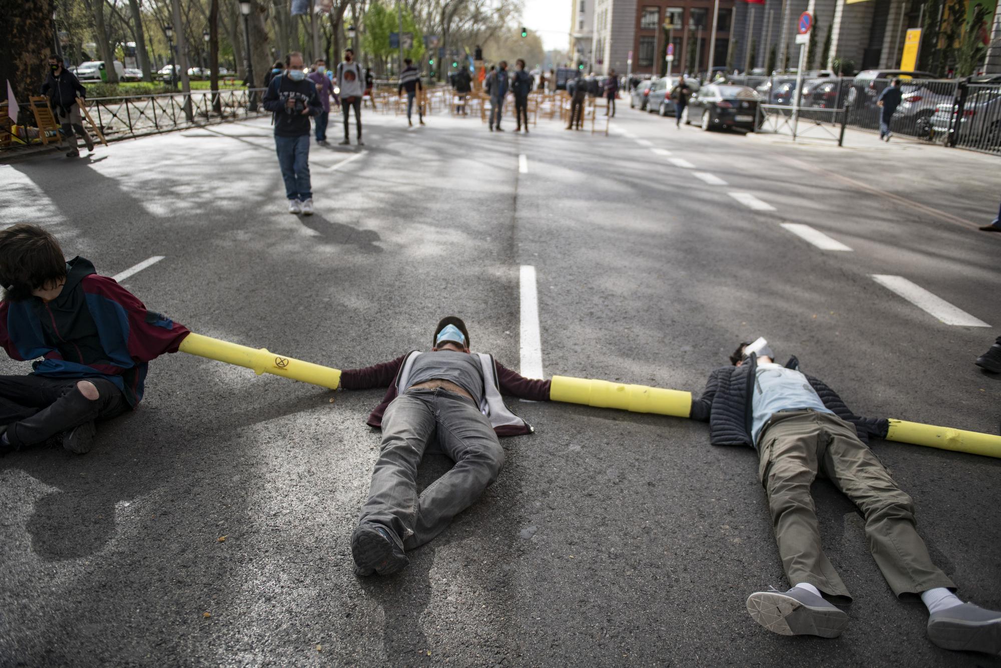 Asamblea por el clima, la protesta en imagenes - 15