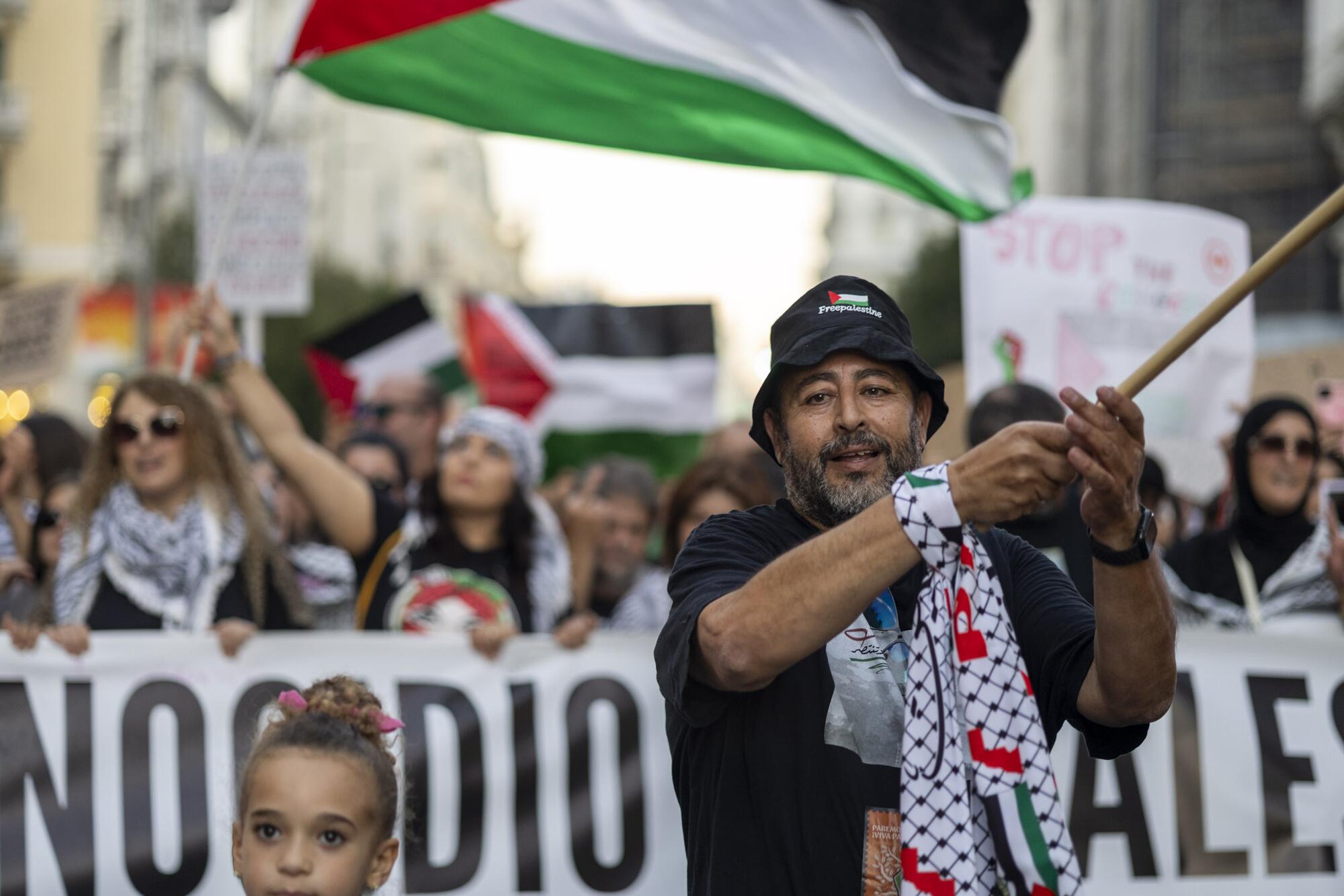 Manifestación Palestina 4 octubre Madrid - 10