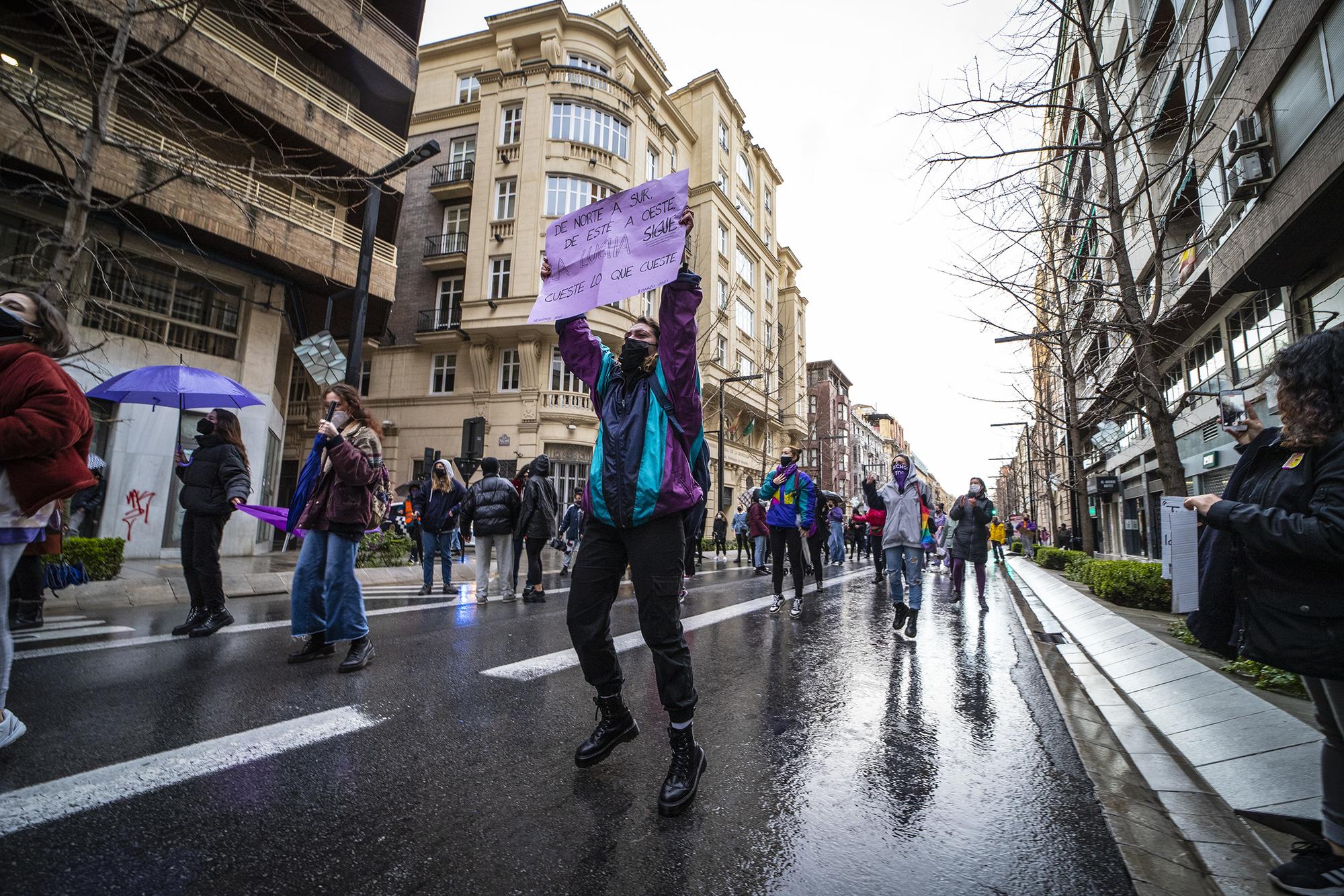 Manifestaciones y concentraciones en Andalucía por motivo del 8M - 8