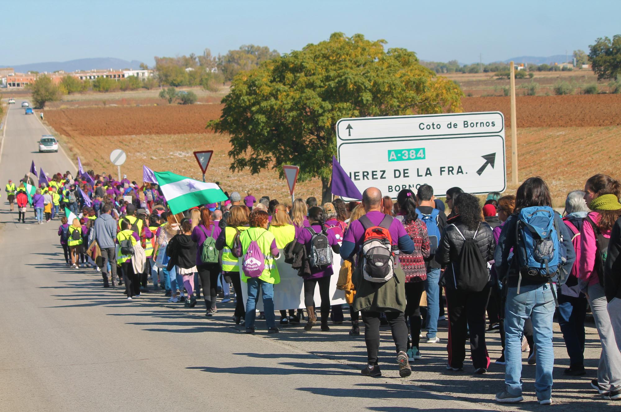 Marcha feminista Bornos 13