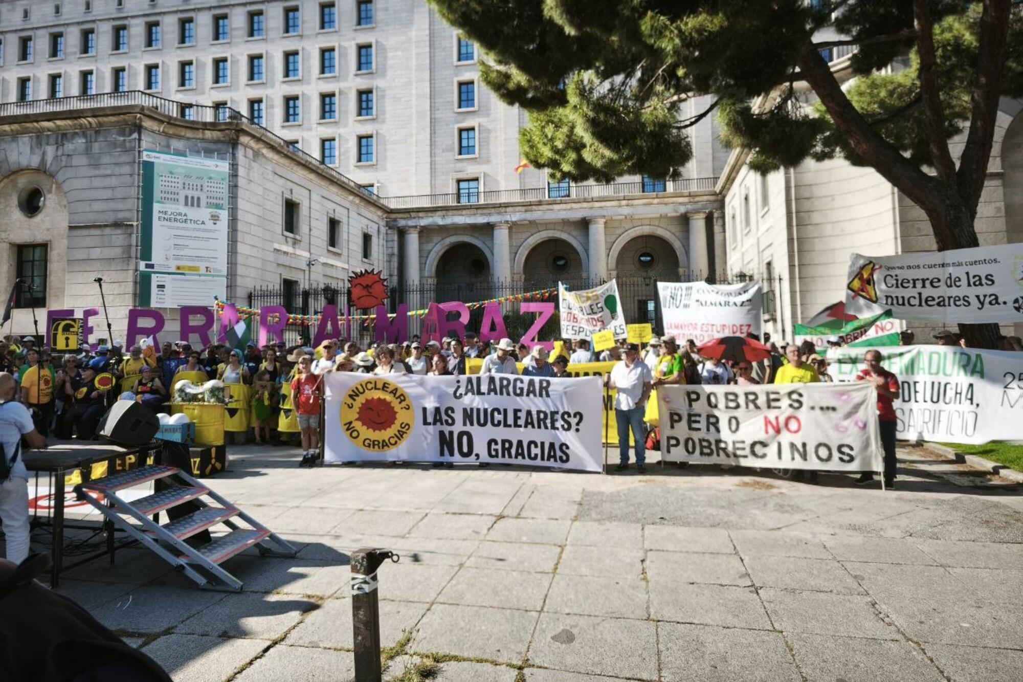 Protesta Almaraz