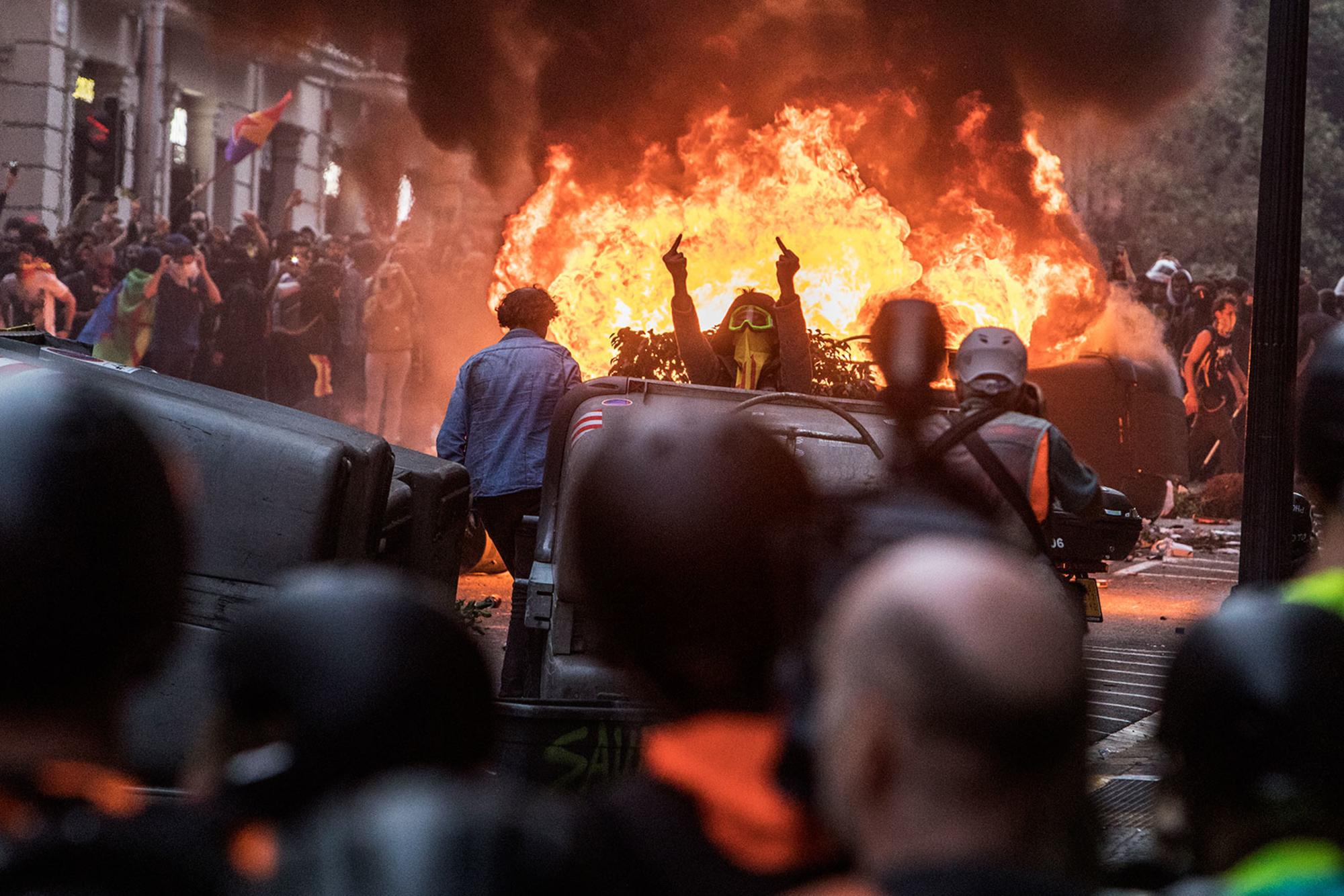 barricada 18 octubre