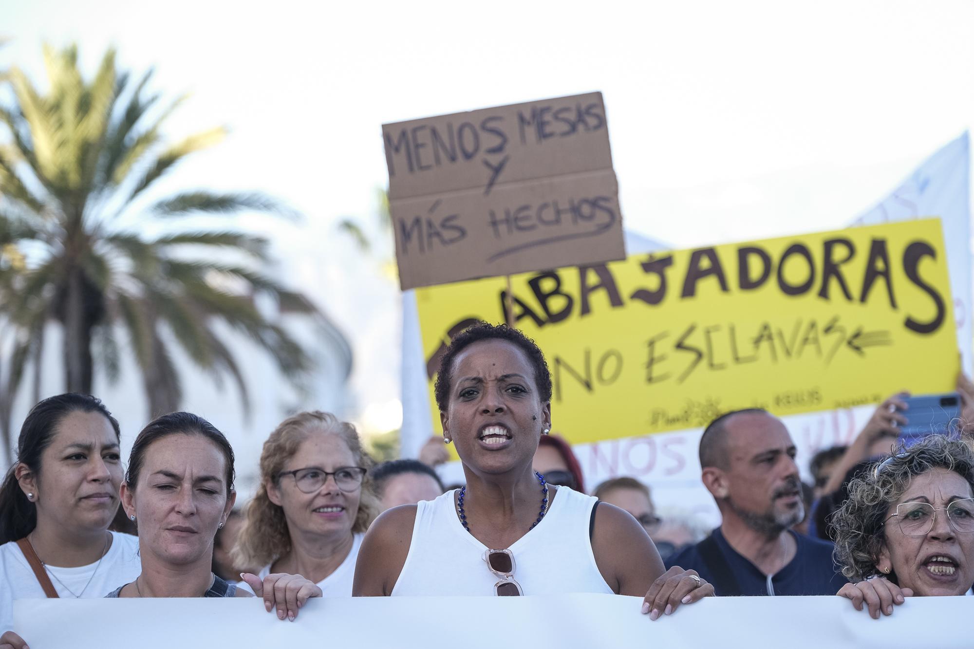 Manifestación Kellys Tenerife - 5