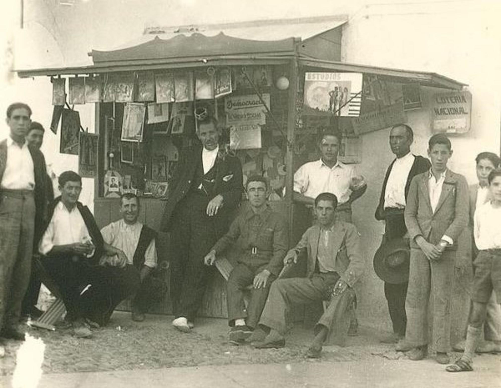 Kiosco de Juan Rodriguez Perez, 1936, Montijo