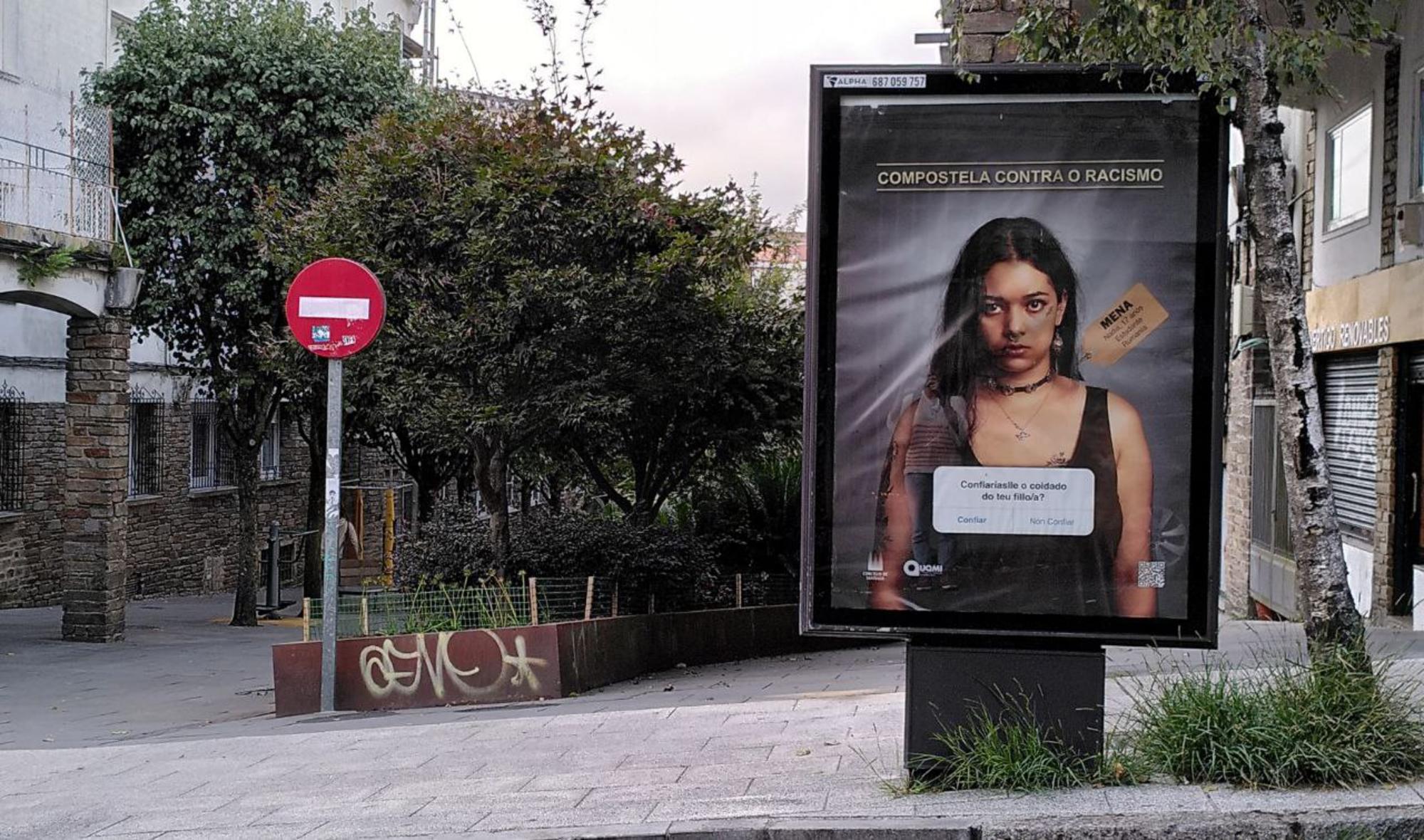 Campaña racista Santiago de Compostela