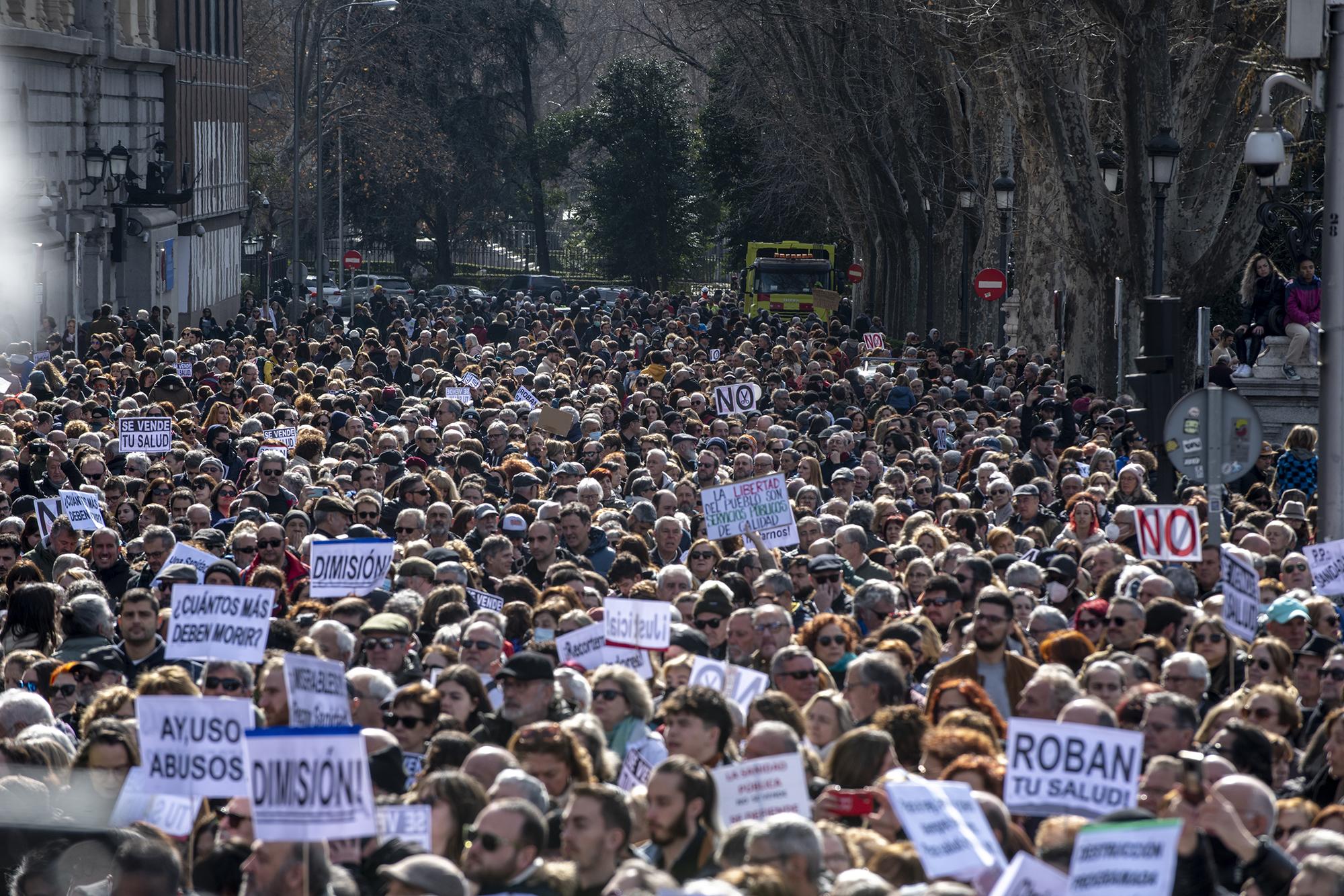 Manifestación Sanidad Pública 12 febrero - 12