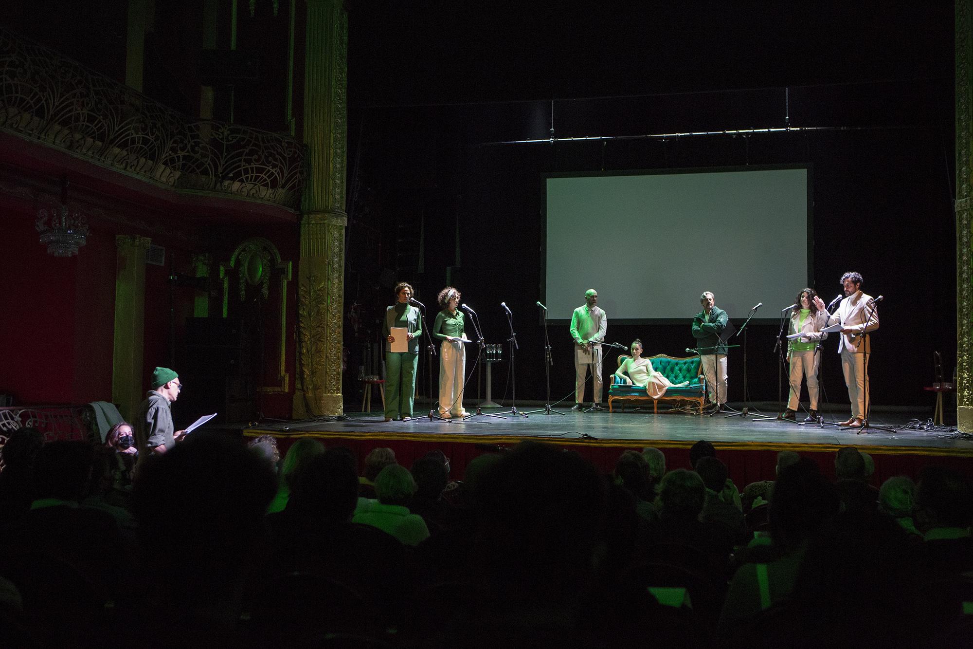 Obra de teatro realizada por ONG ambio climático juicio