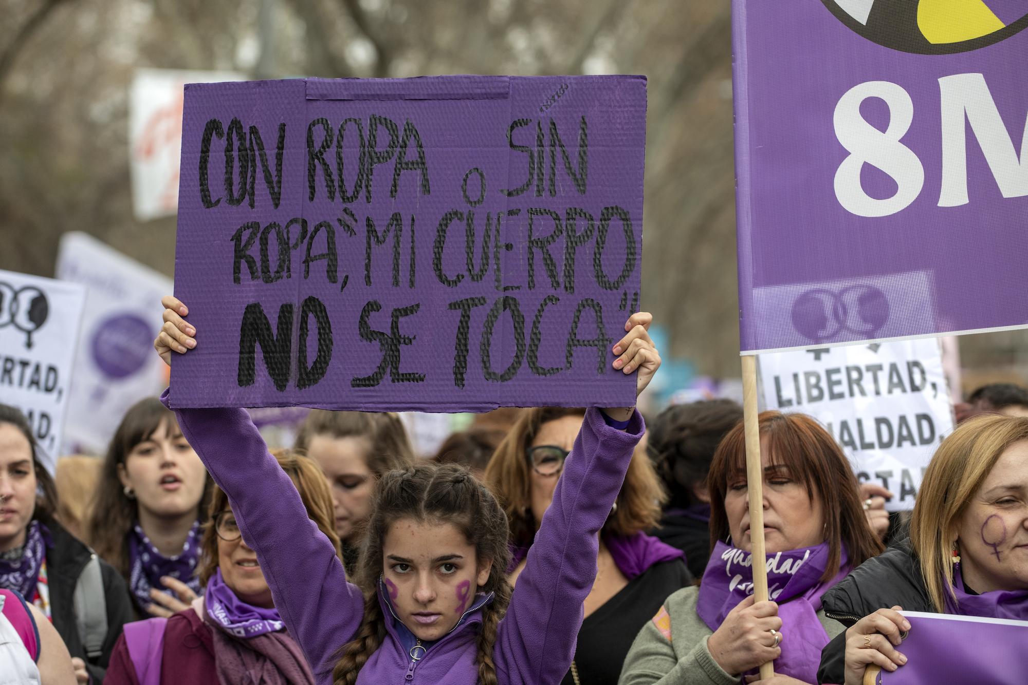 Manifestación del 8 de marzo en Madrid - 15