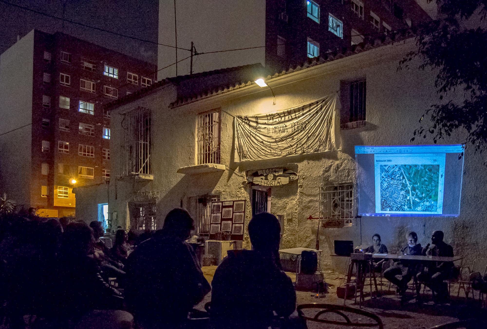 Jornada divulgativa al CSOA l'Horta sobre el PAI de Benimaclet dins de la campanya #MaiPAI