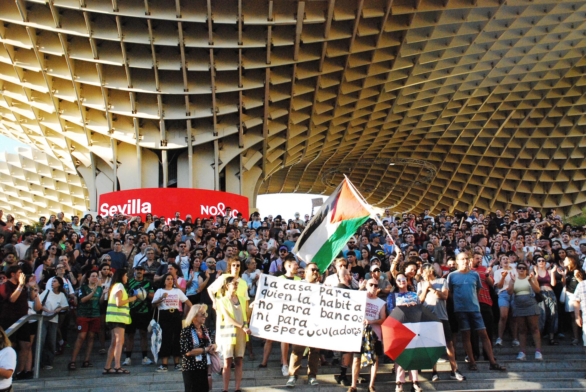 Concentración Maricarmen. Sevilla 1
