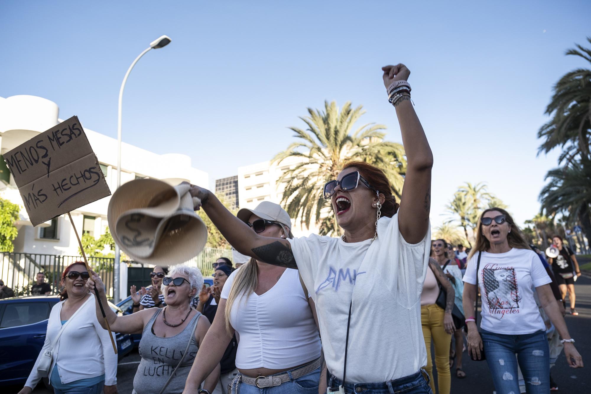 Manifestación Kellys Tenerife - 8