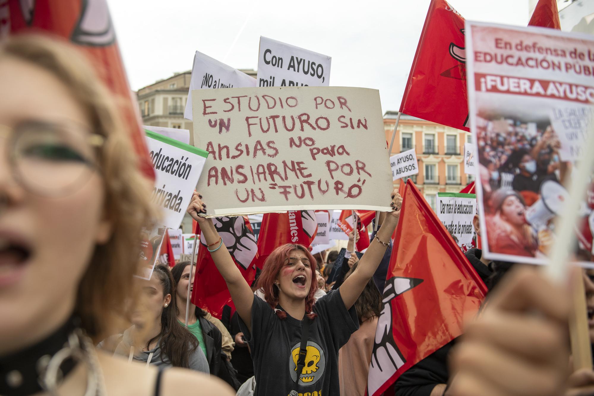 Manifestación Huelga estudiantes Salud Mental - 15