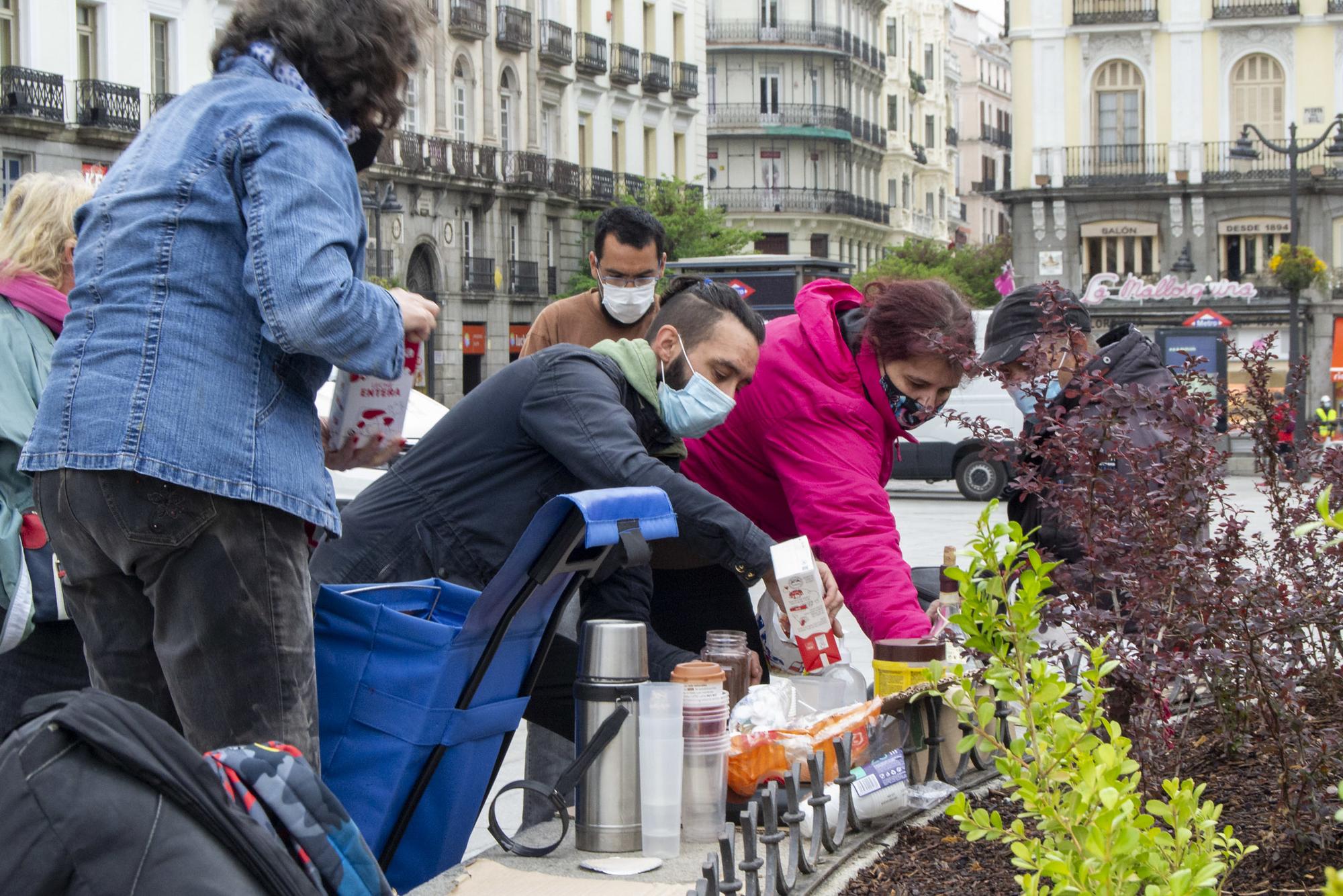 Desayuno Sin Vivienda  Sol