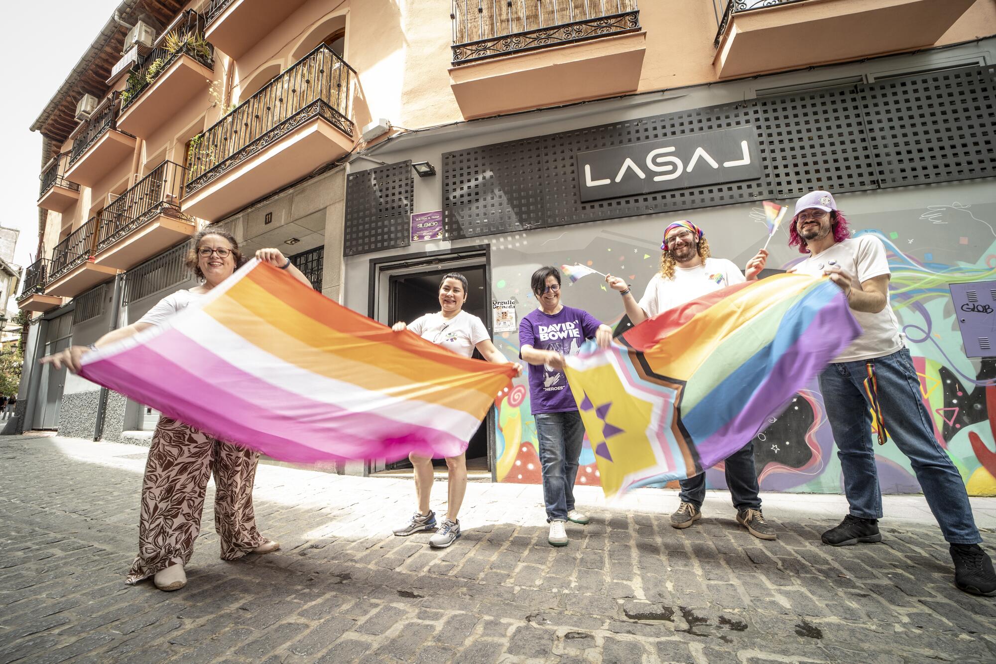 Orgullo lésbico Granada, La Carmen.